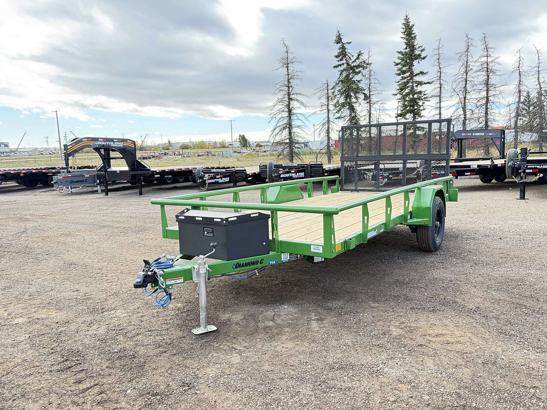 2027 Diamond C 14' Premium Utility Trailer