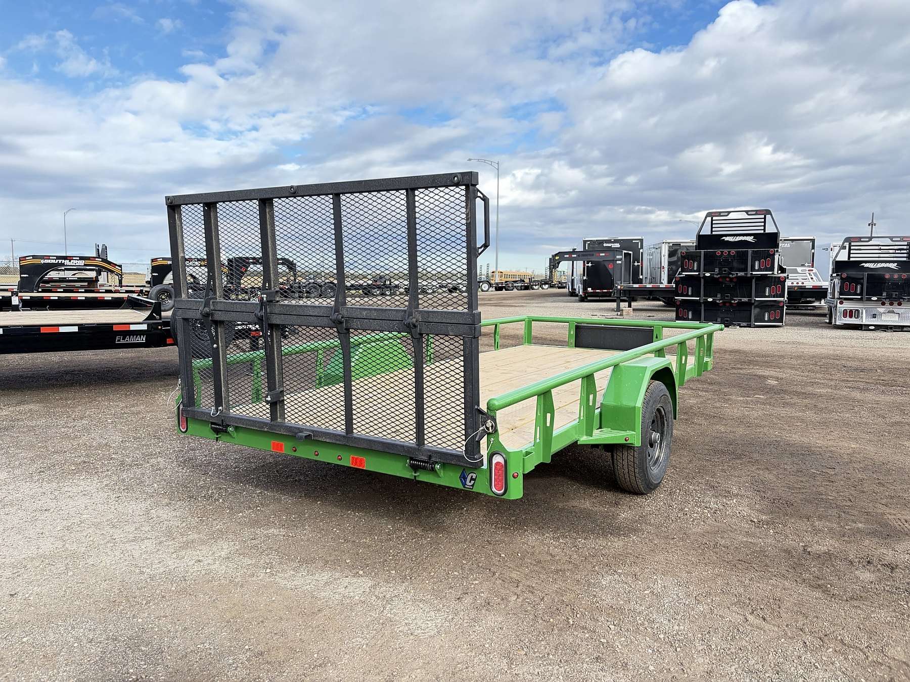 2027 Diamond C 14' Premium Utility Trailer