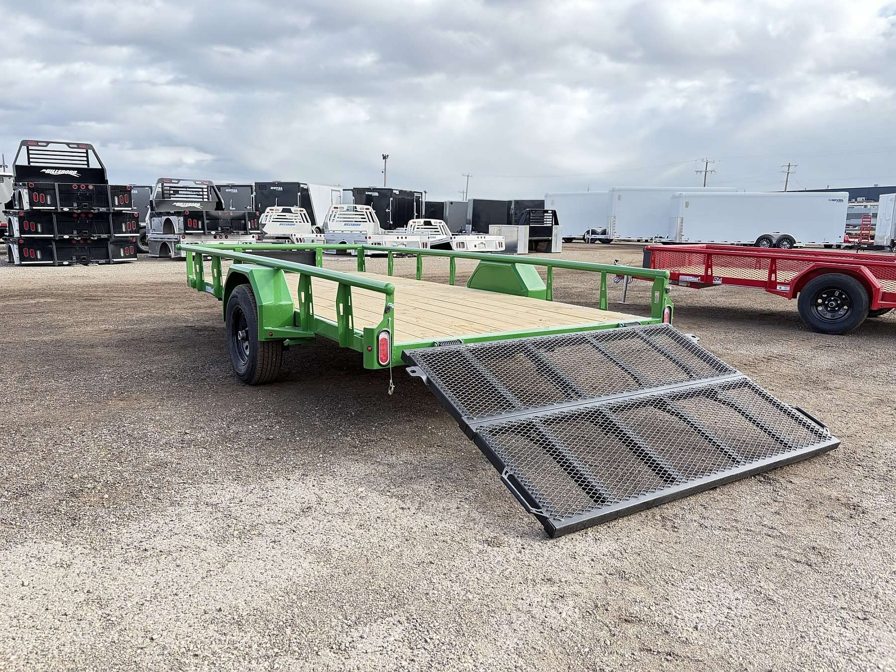 2027 Diamond C 14' Premium Utility Trailer