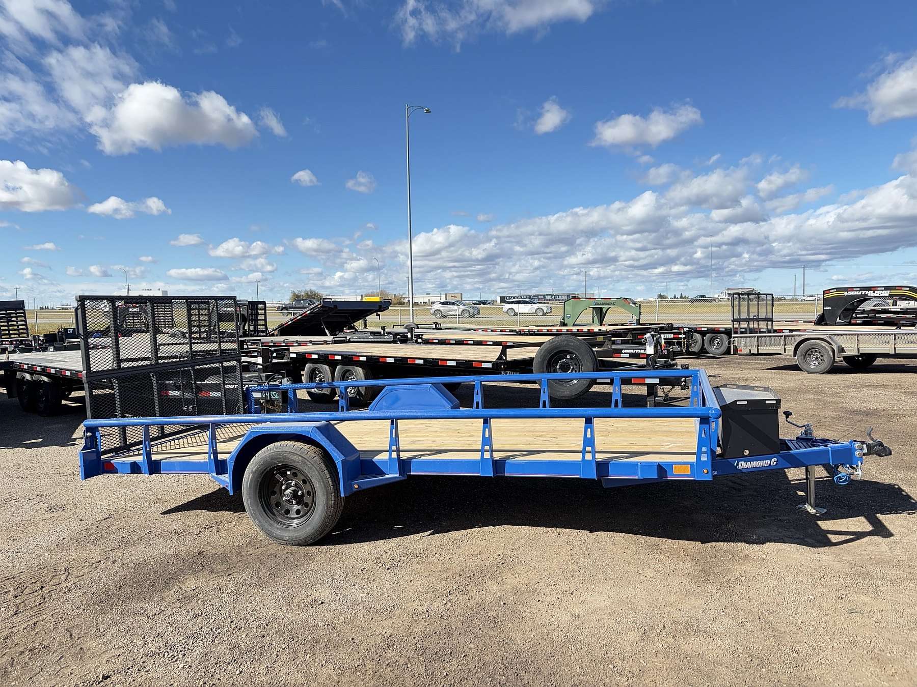 2027 Diamond C 14' Premium Utility Trailer
