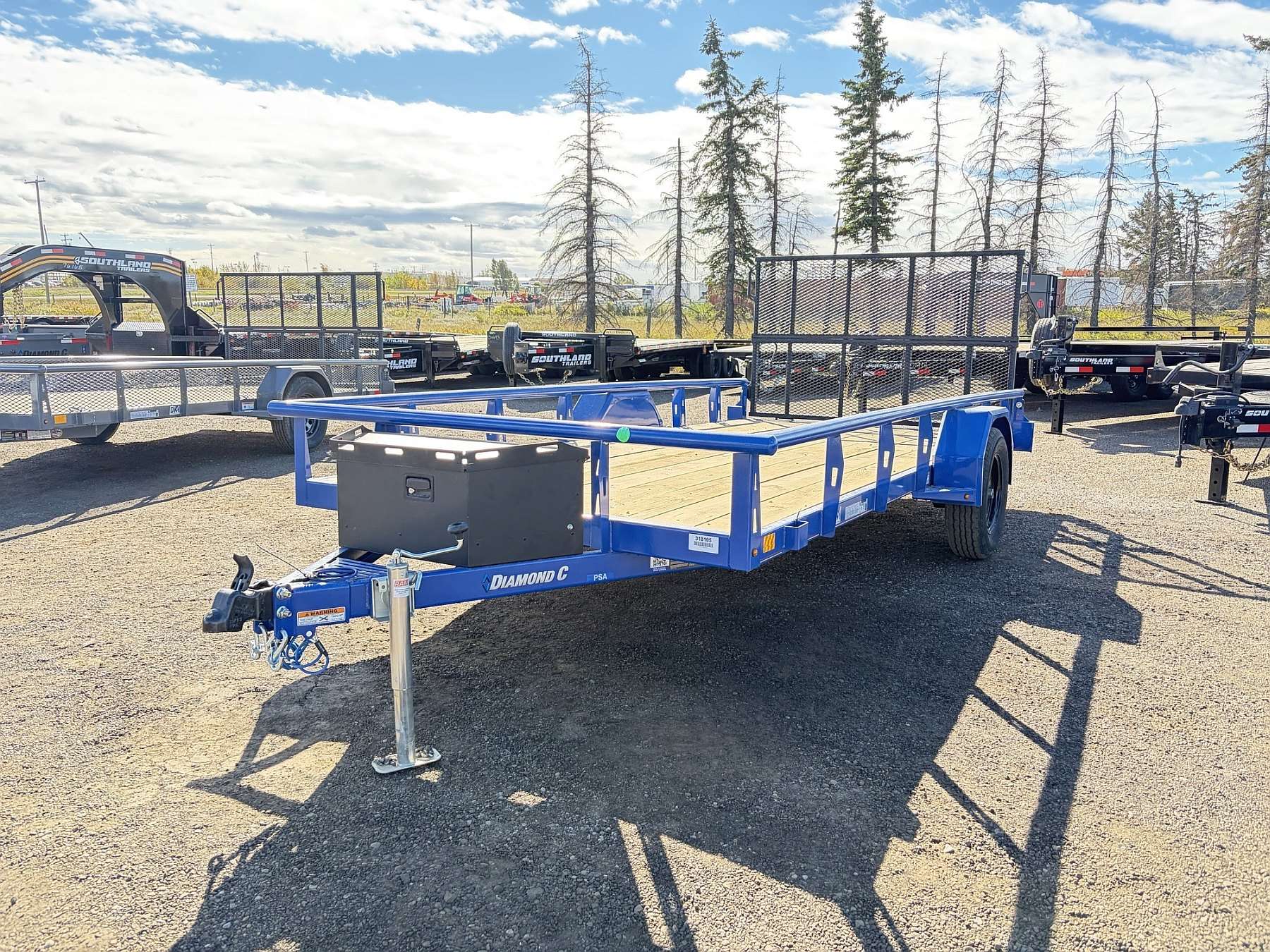 2027 Diamond C 14' Premium Utility Trailer