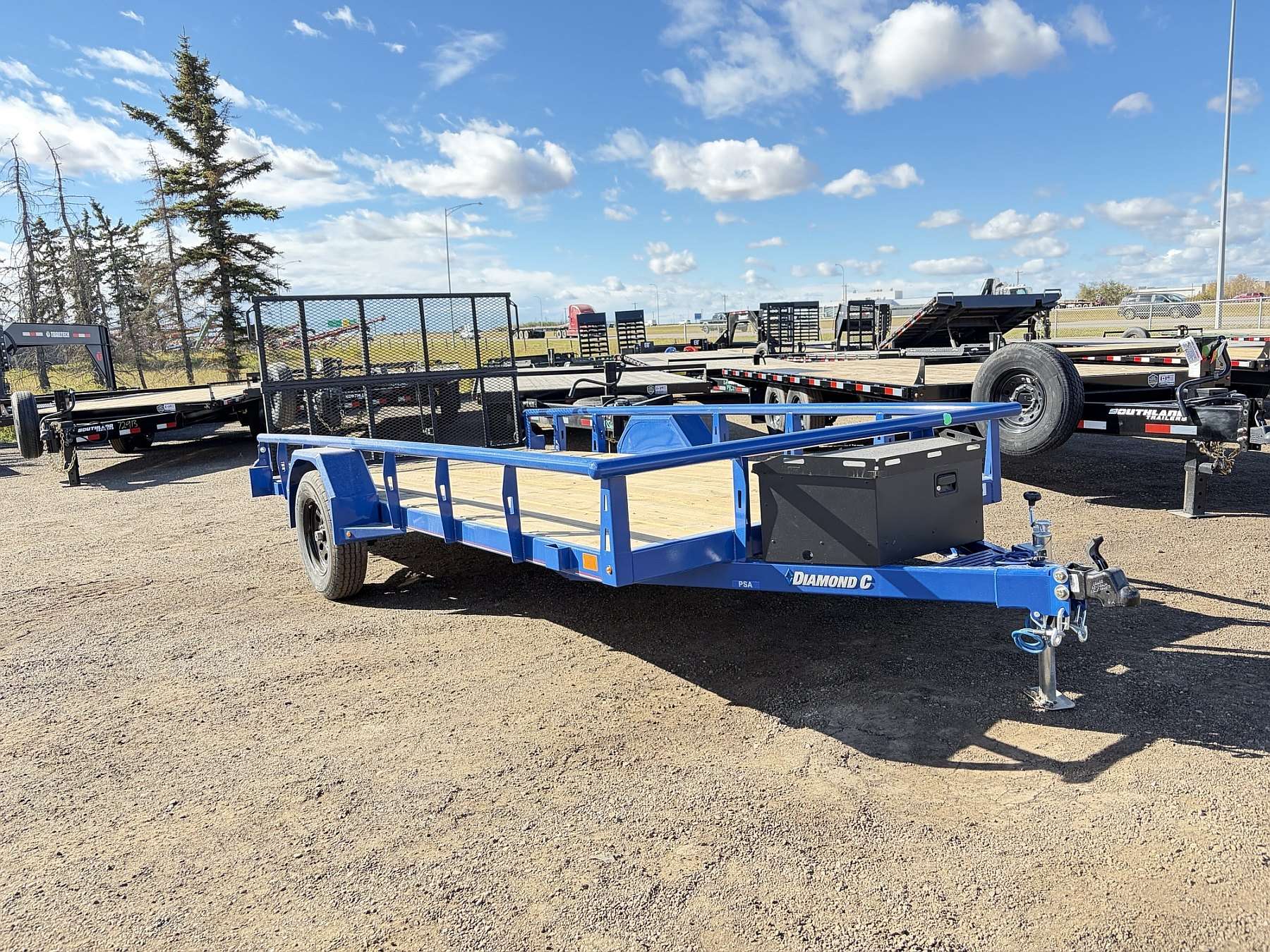 2027 Diamond C 14' Premium Utility Trailer