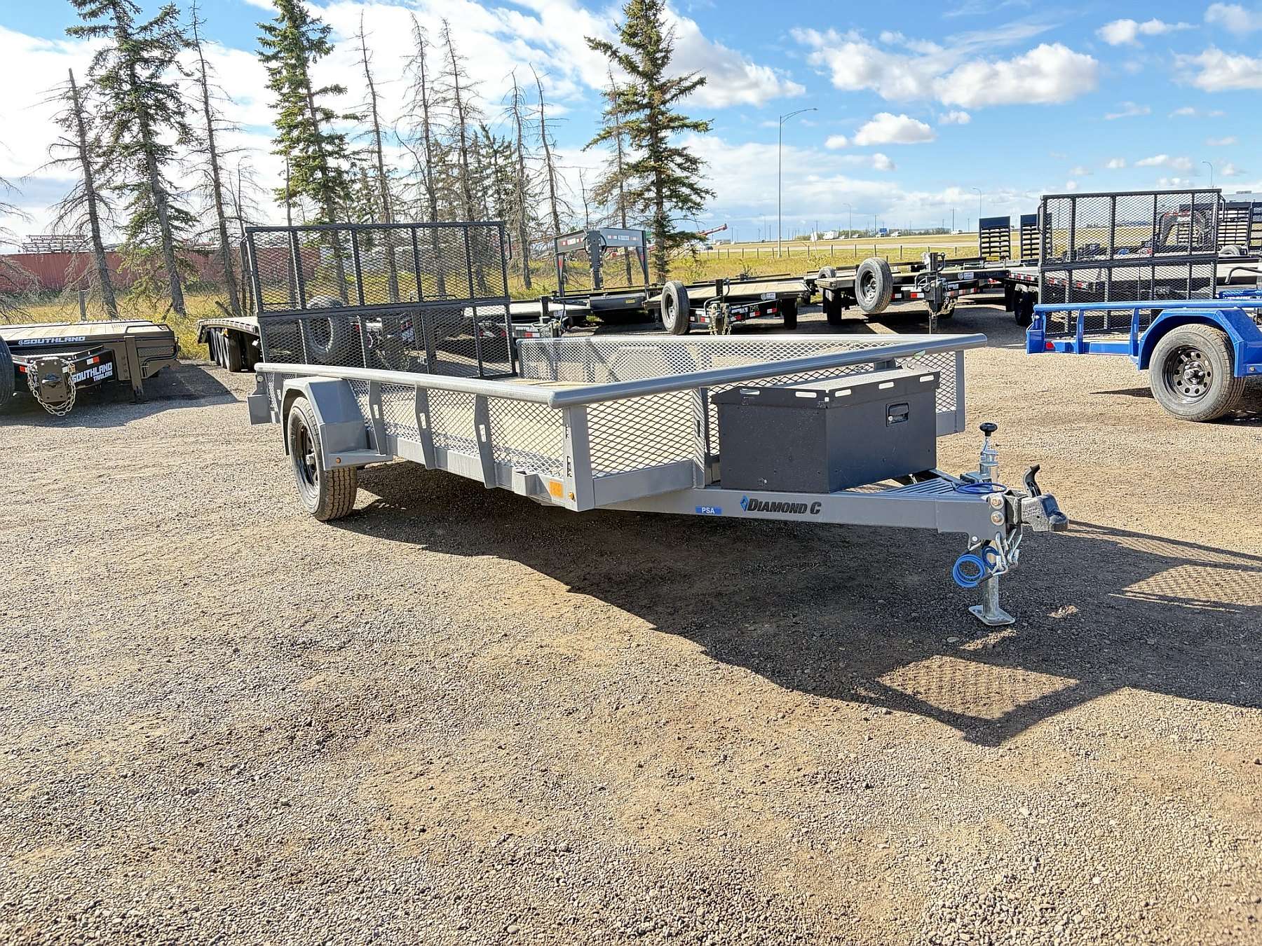 2027 Diamond C 14' Premium Utility Trailer