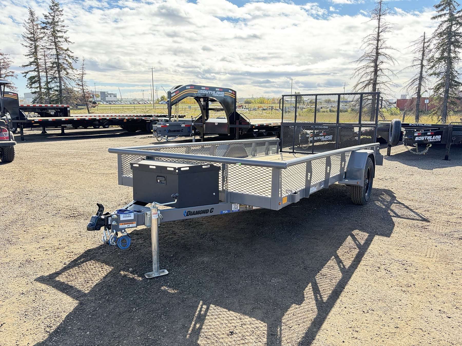 2027 Diamond C 14' Premium Utility Trailer