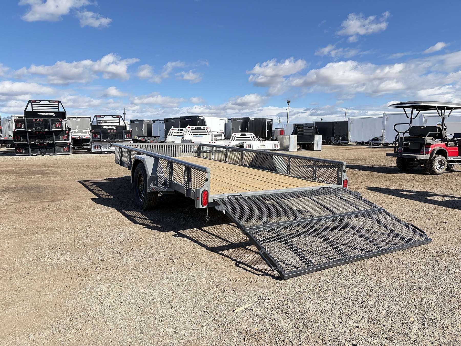 2027 Diamond C 14' Premium Utility Trailer