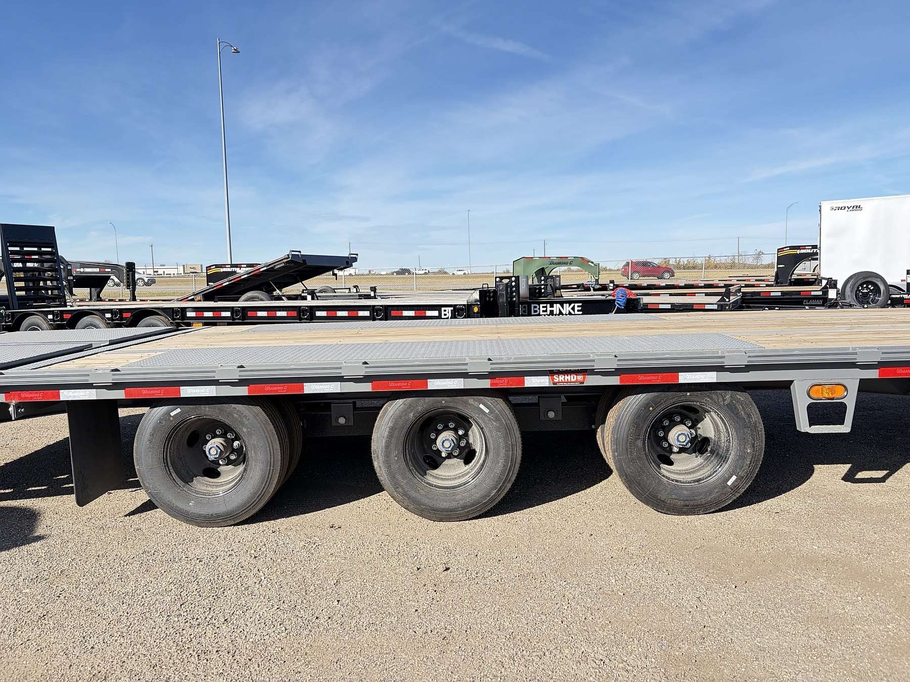 2027 Diamond C 32' Pintle Hitch Equipment Trailer