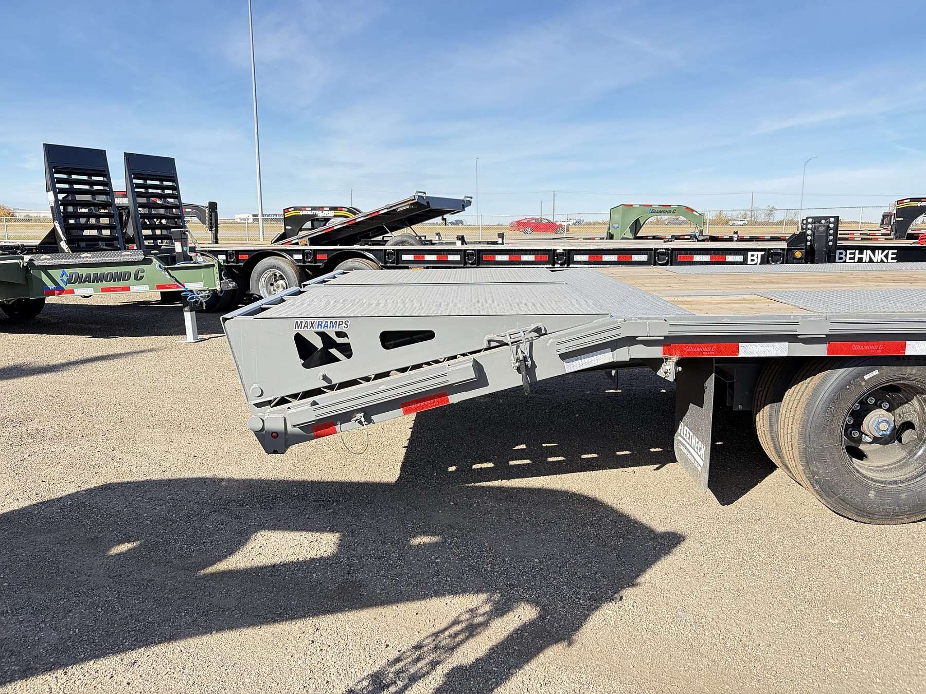 2027 Diamond C 32' Pintle Hitch Equipment Trailer