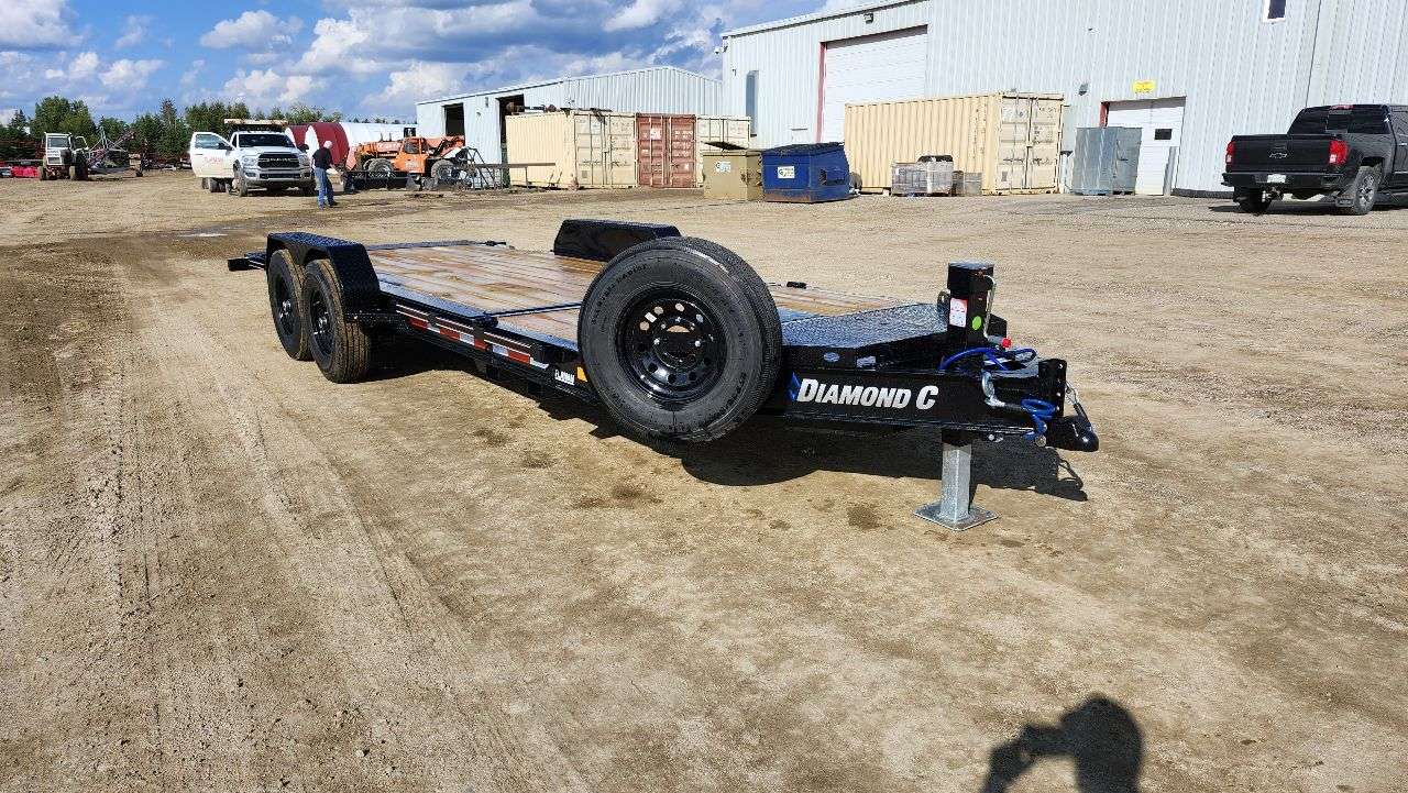 2027 Diamond C 8'6" x 20' Partial Tilt Trailer