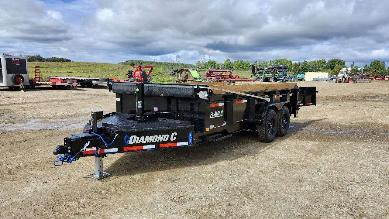 2027 Diamond C 82" x 16' Dump Trailer