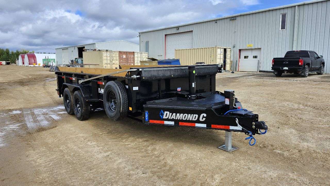 2027 Diamond C 82" x 16' Dump Trailer