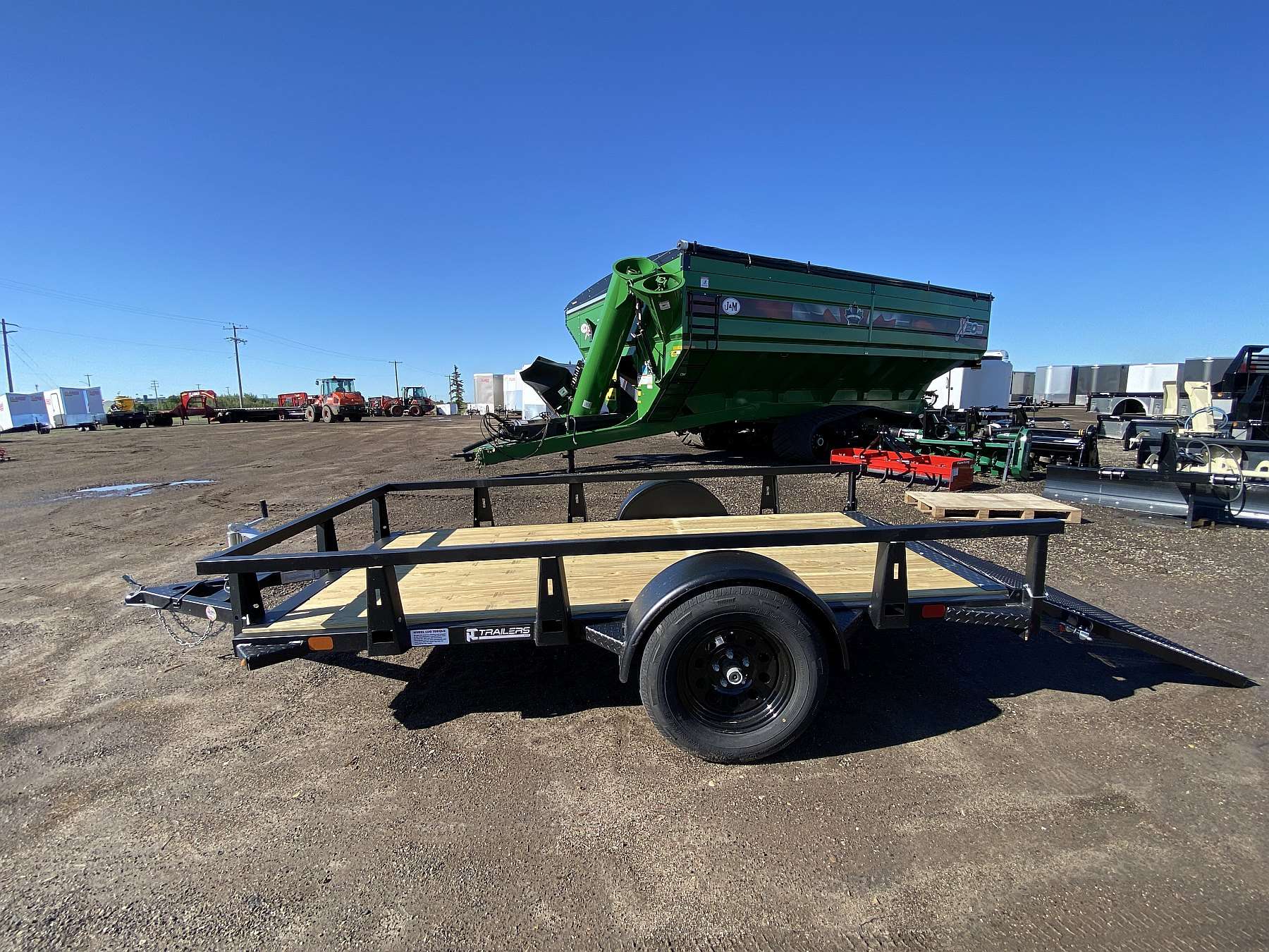 2027 HTC 5'x10' Steel Utility Trailer