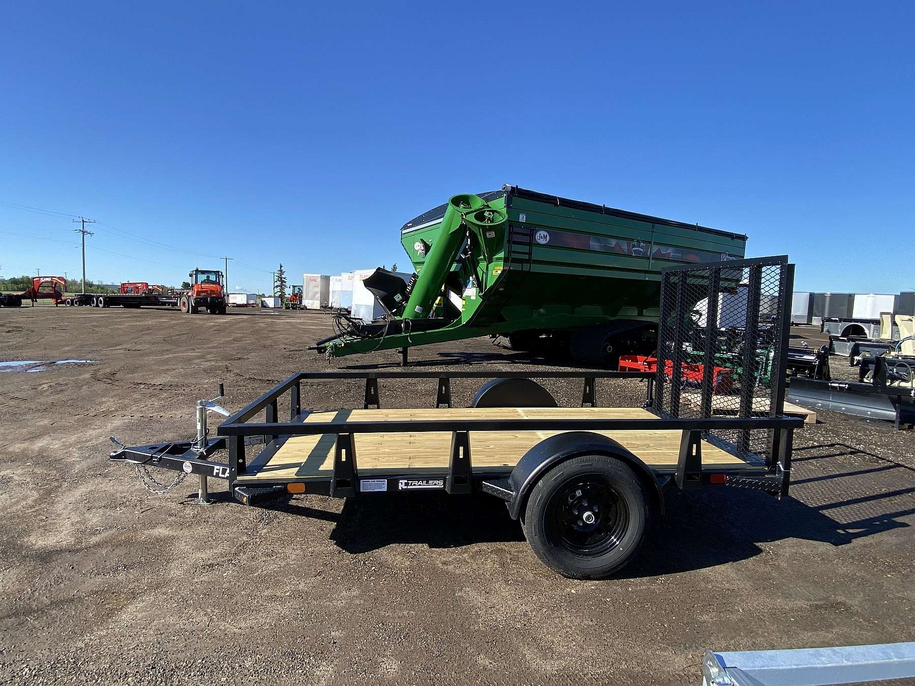 2027 HTC 5'x10' Steel Utility Trailer