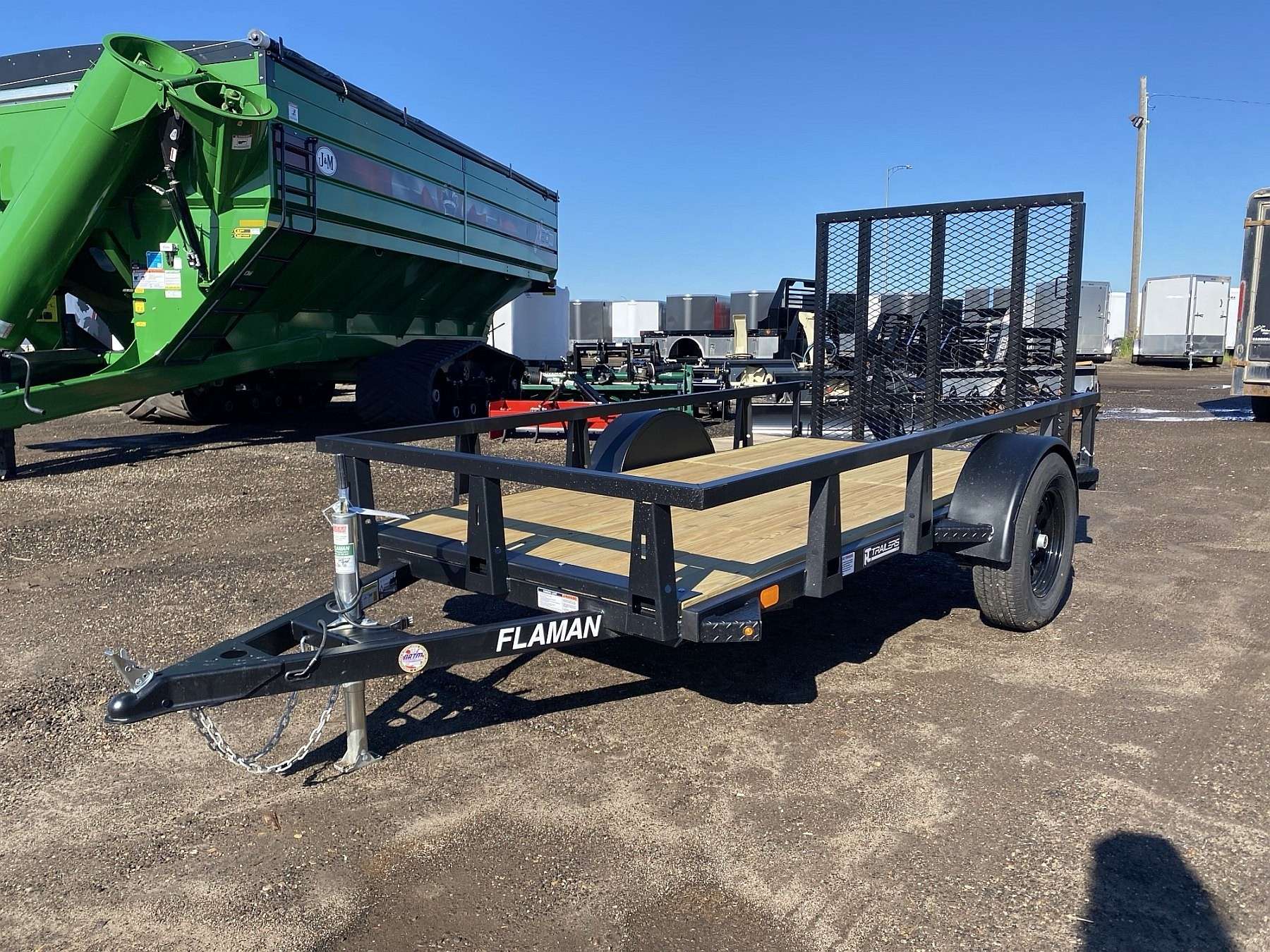 2027 HTC 5'x10' Steel Utility Trailer