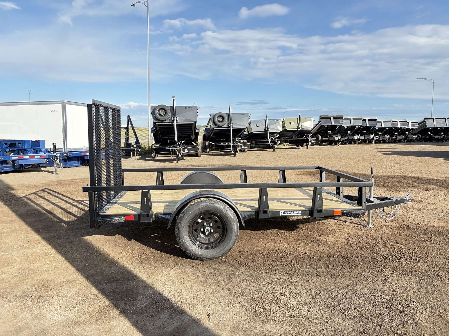 2027 HTC 5'x10' Steel Utility Trailer