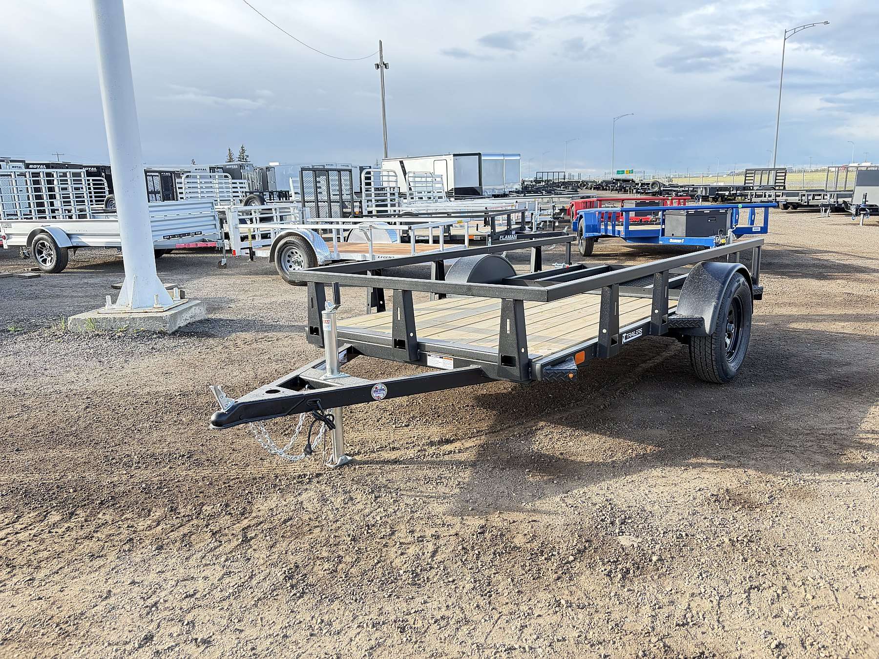 2027 HTC 5'x10' Steel Utility Trailer