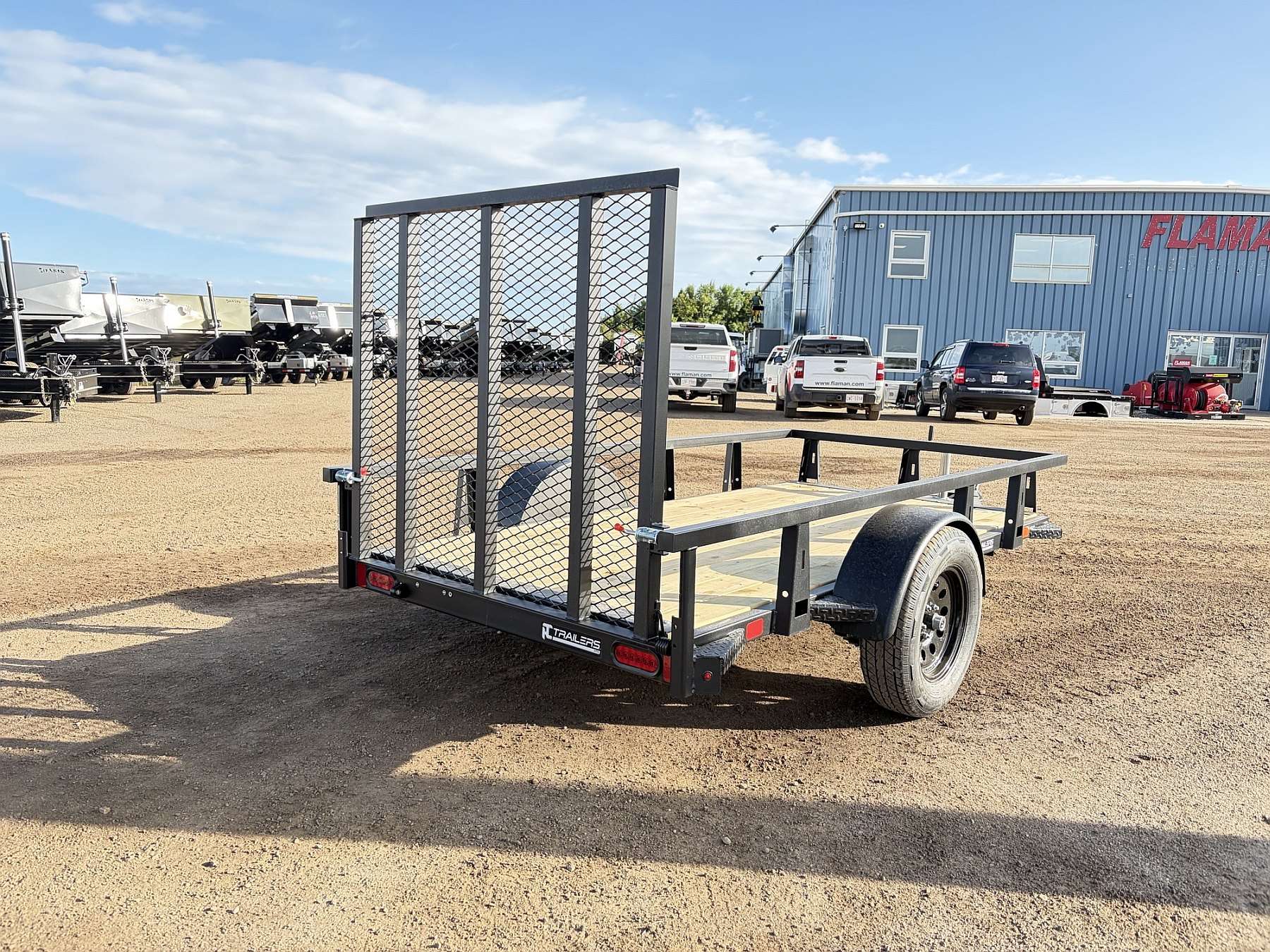 2027 HTC 5'x10' Steel Utility Trailer