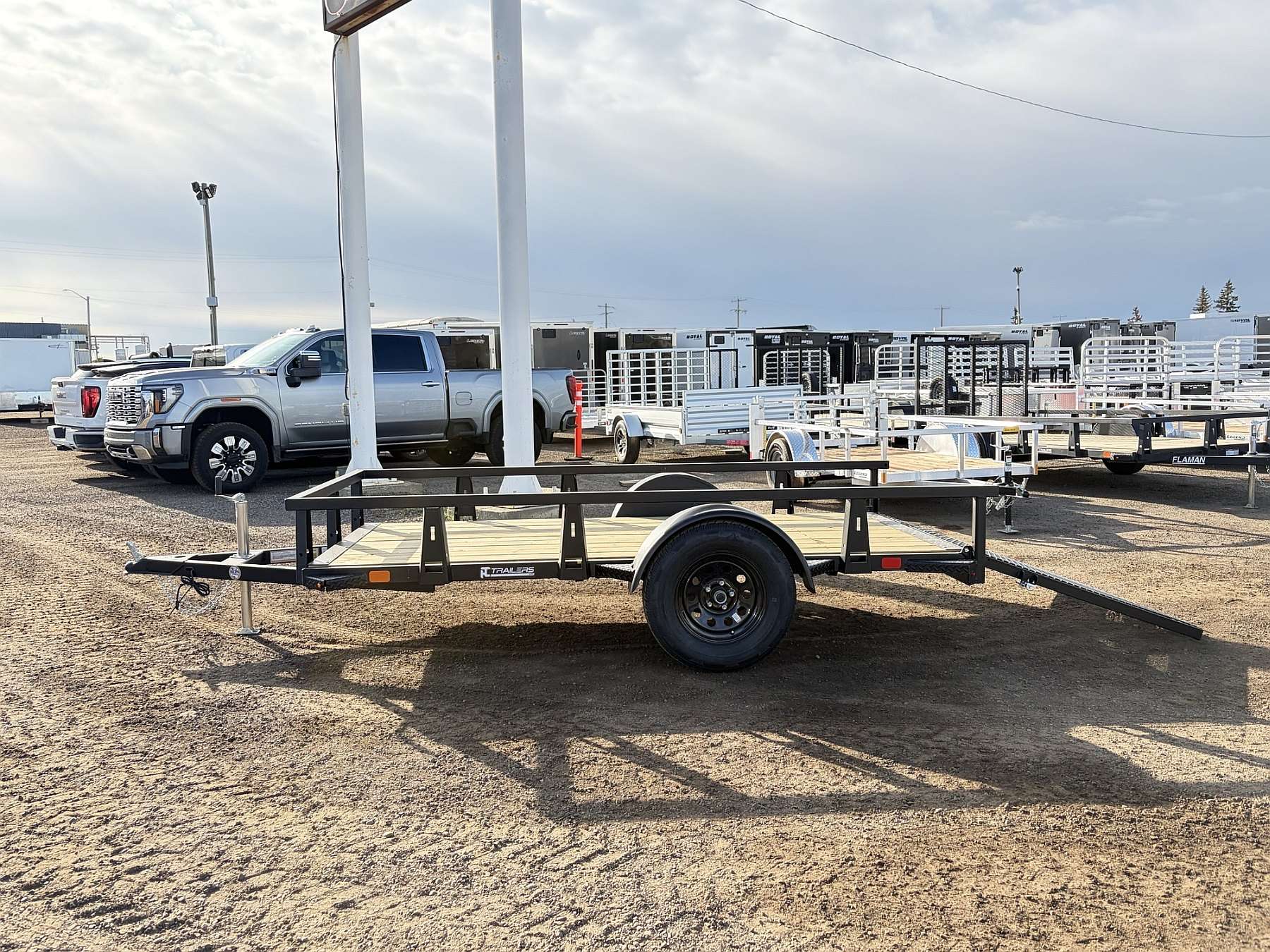 2027 HTC 5'x10' Steel Utility Trailer