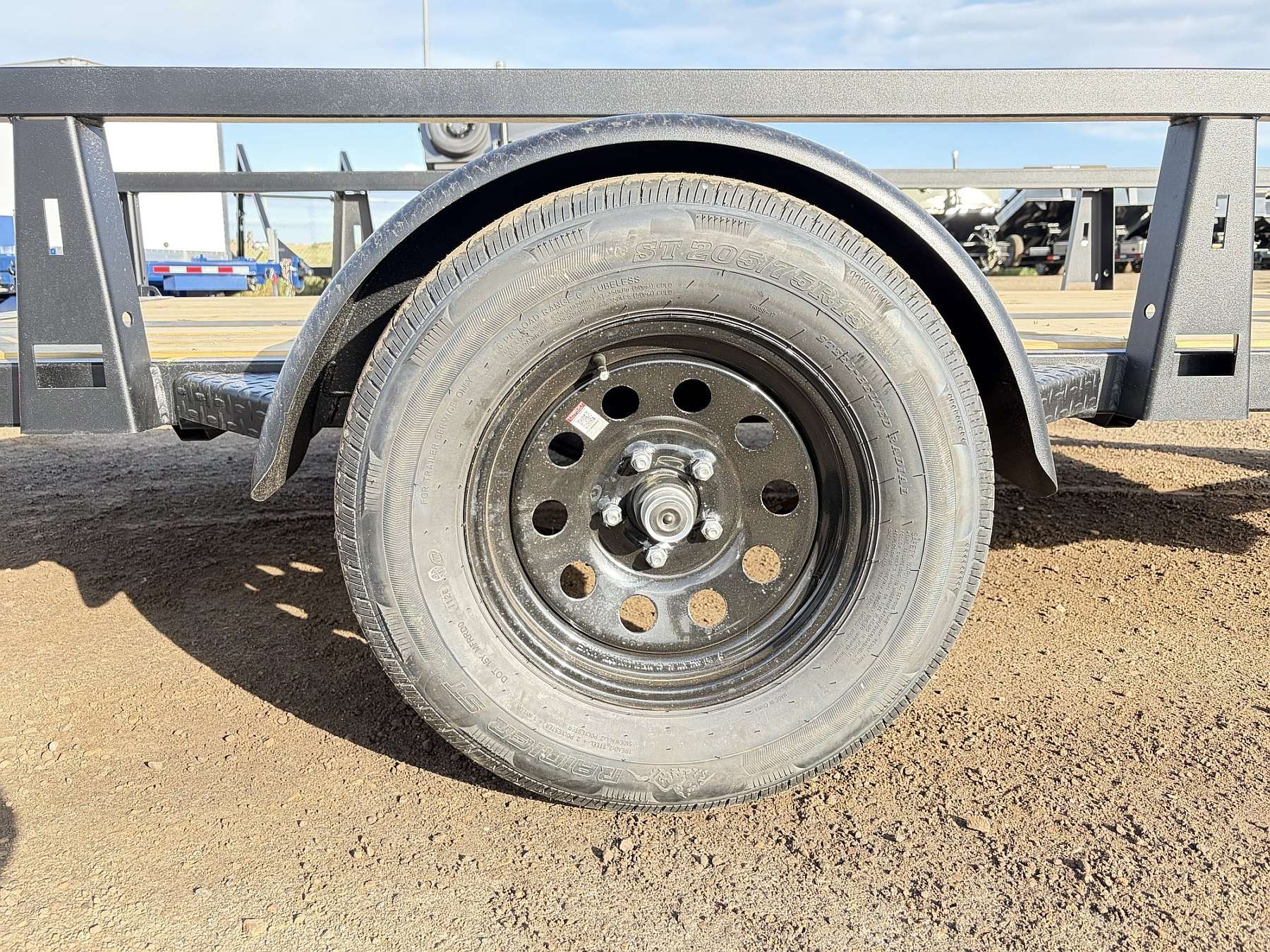 2027 HTC 5'x10' Steel Utility Trailer