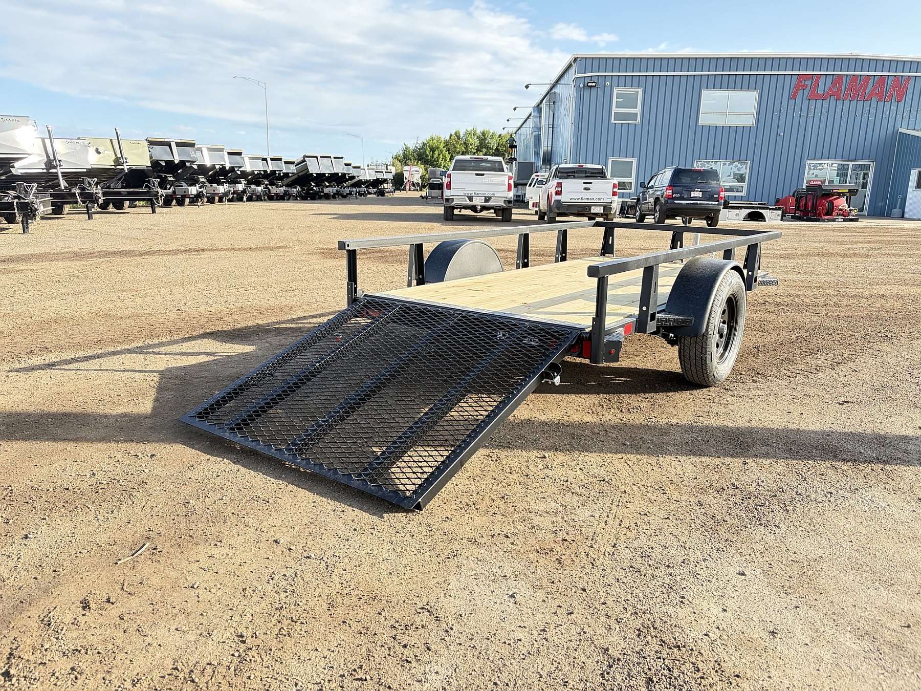 2027 HTC 5'x10' Steel Utility Trailer