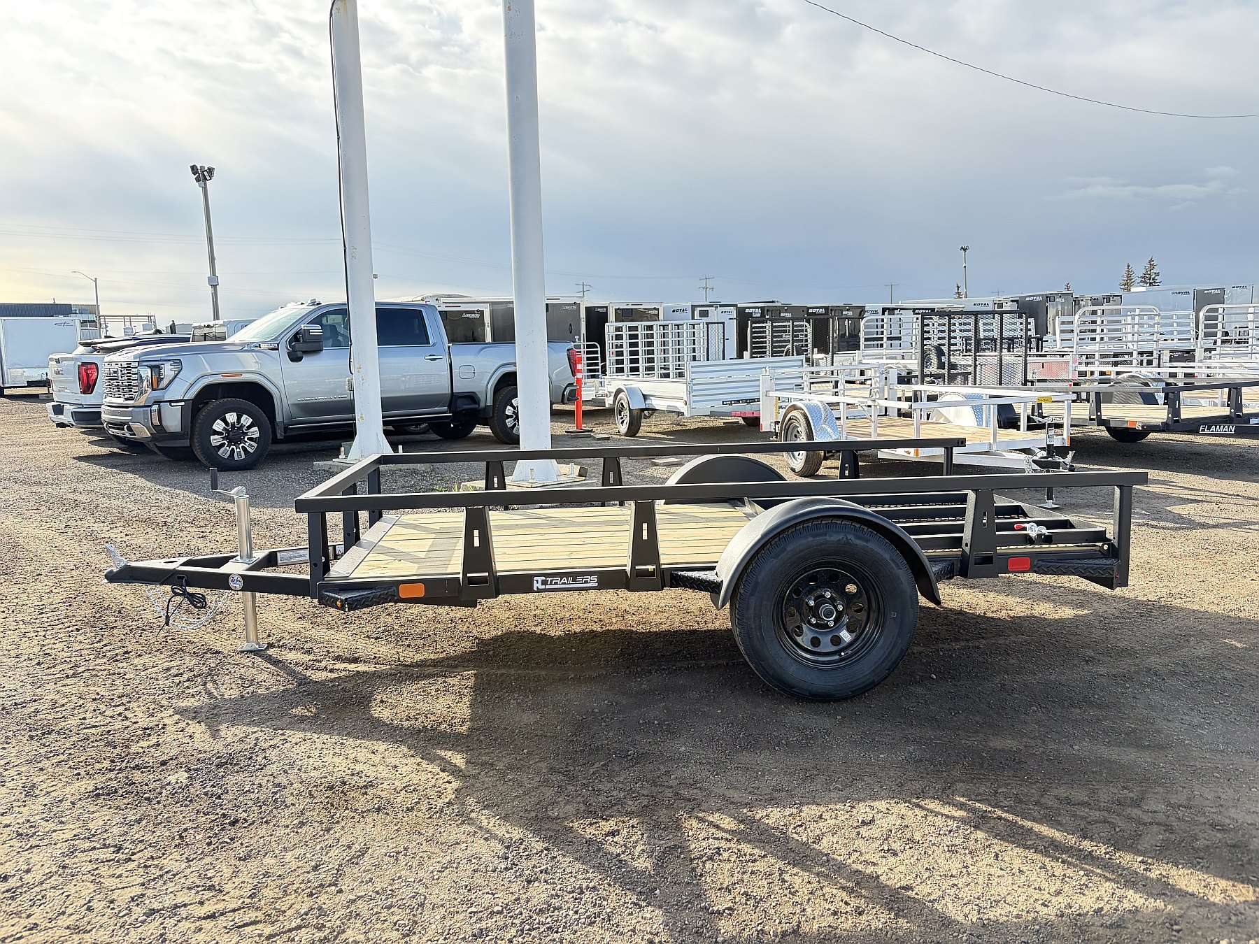 2027 HTC 5'x10' Steel Utility Trailer