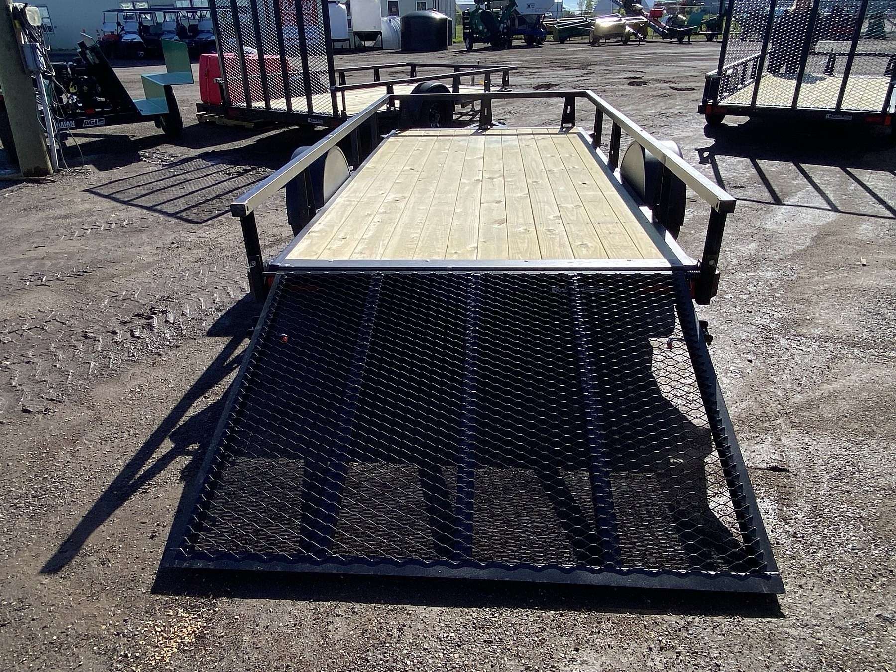 2027 HTC 6'x12' Steel Utility Trailer