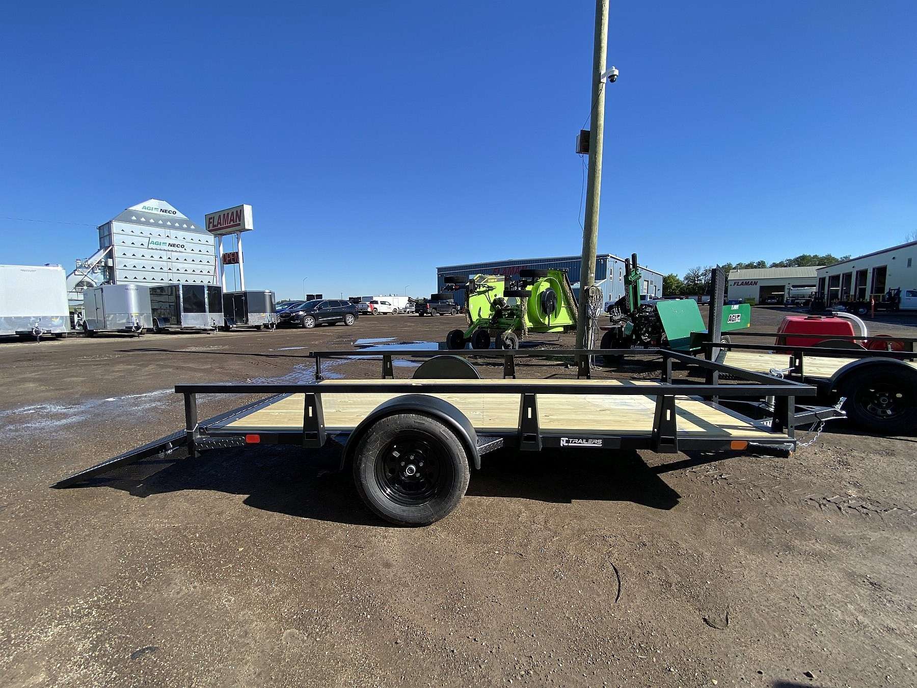 2027 HTC 6'x12' Steel Utility Trailer