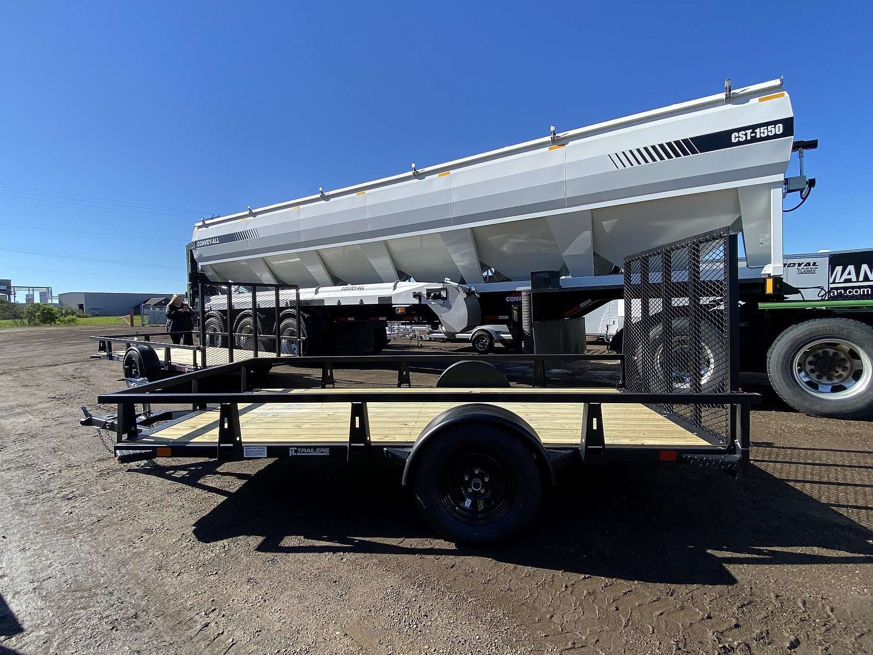 2027 HTC 6'x12' Steel Utility Trailer