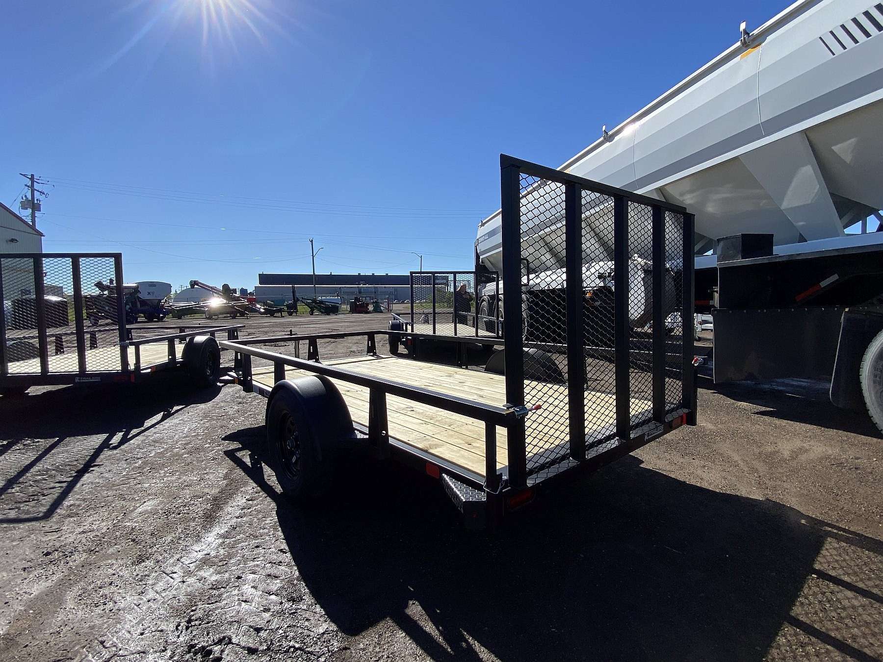2027 HTC 6'x12' Steel Utility Trailer