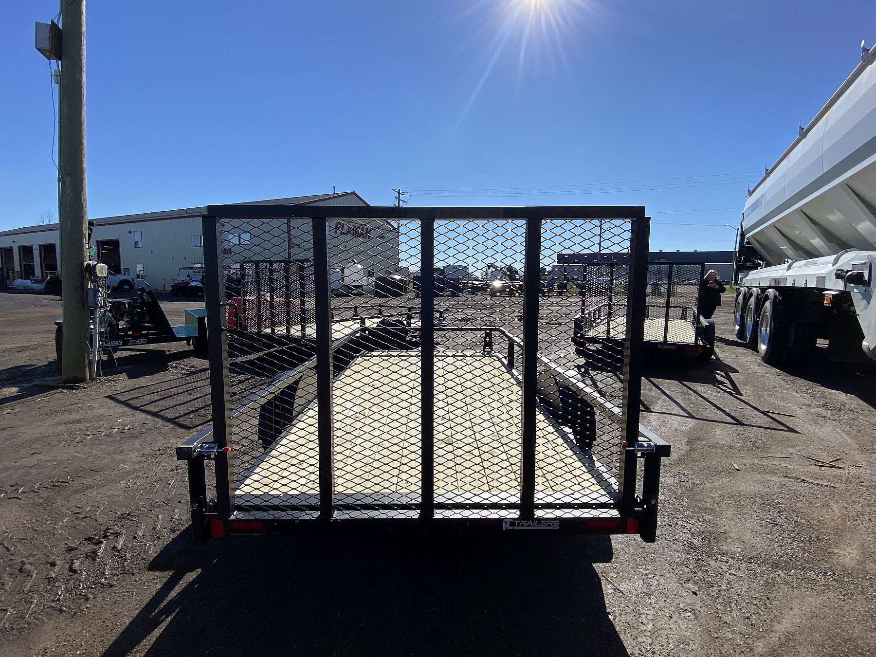 2027 HTC 6'x12' Steel Utility Trailer