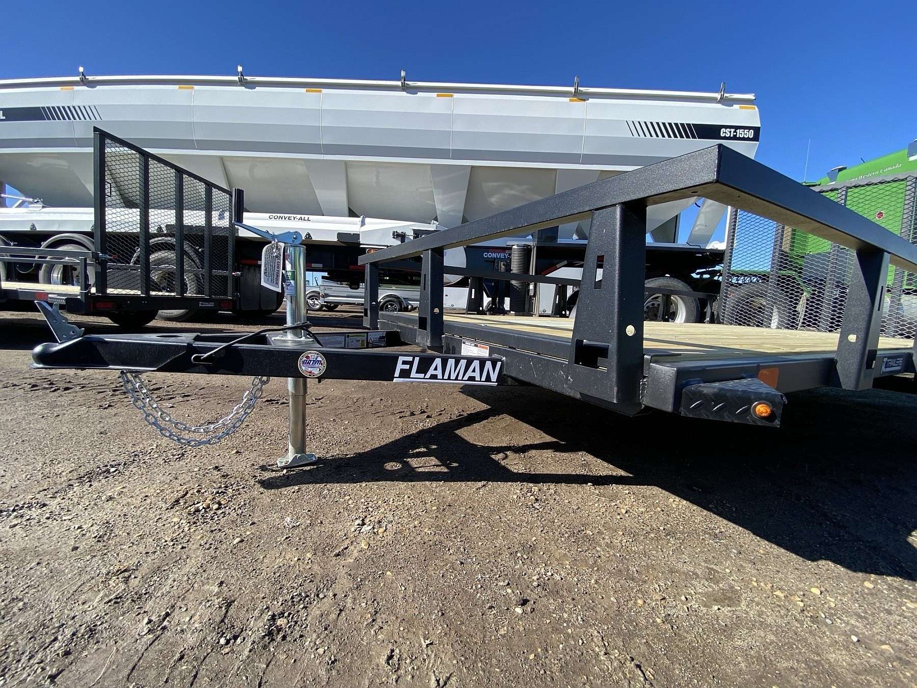 2027 HTC 6'x12' Steel Utility Trailer