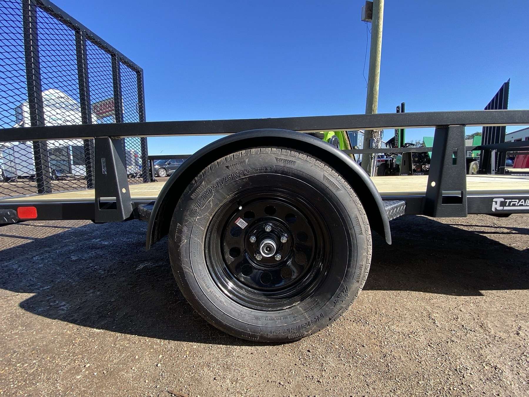 2027 HTC 6'x12' Steel Utility Trailer