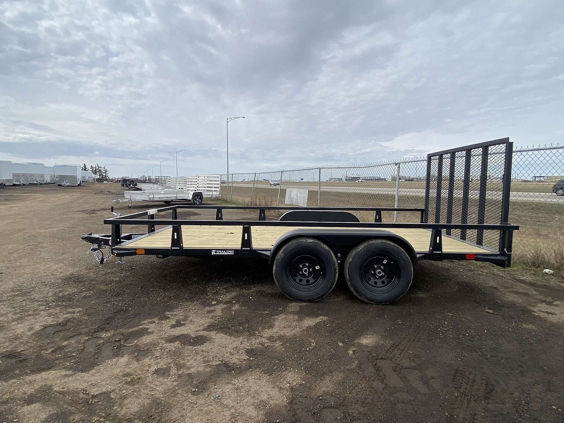 2027 HTC 7'x14' Steel Tandem Axle Utility Trailer