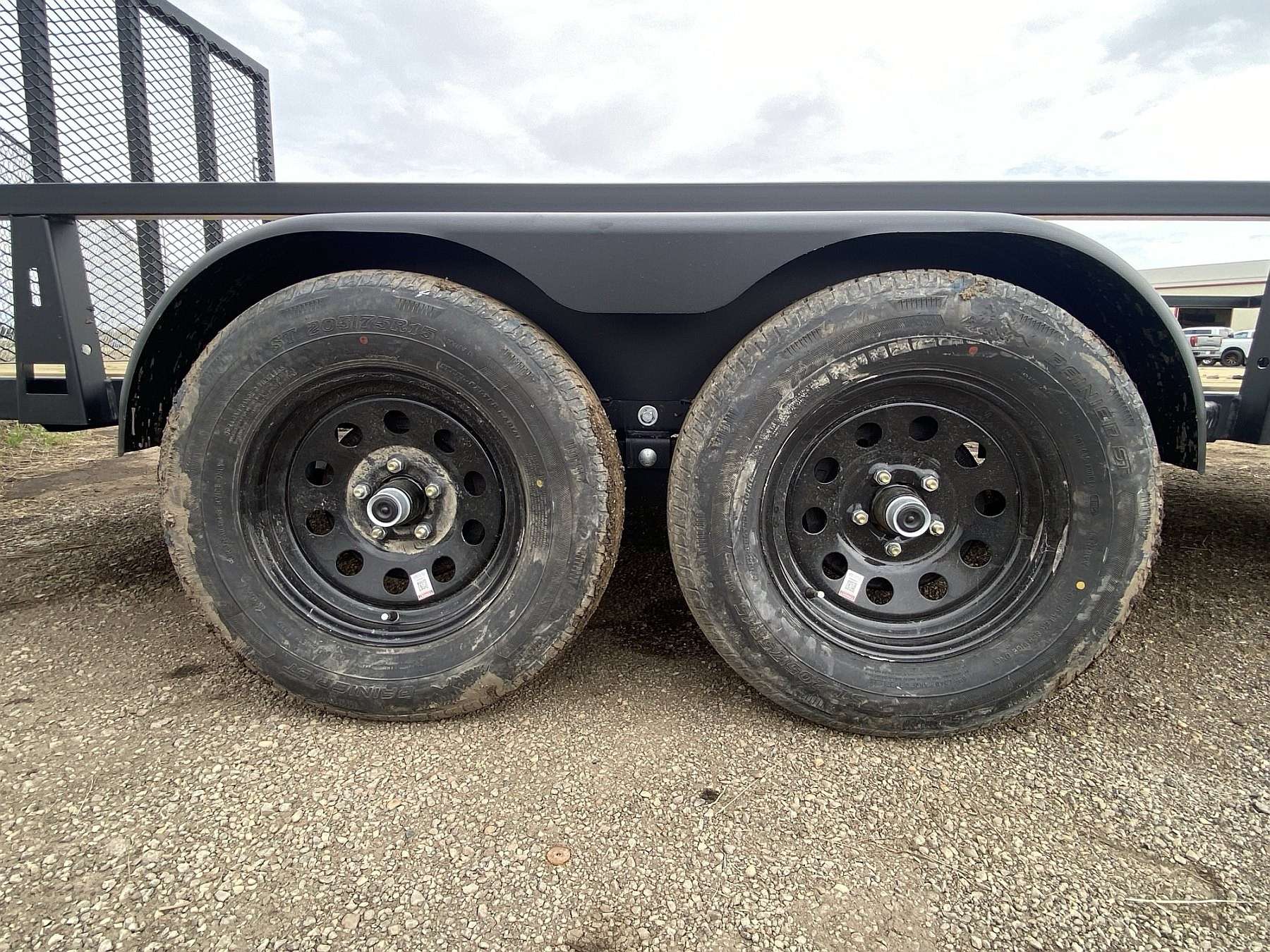 2027 HTC 7'x14' Steel Tandem Axle Utility Trailer