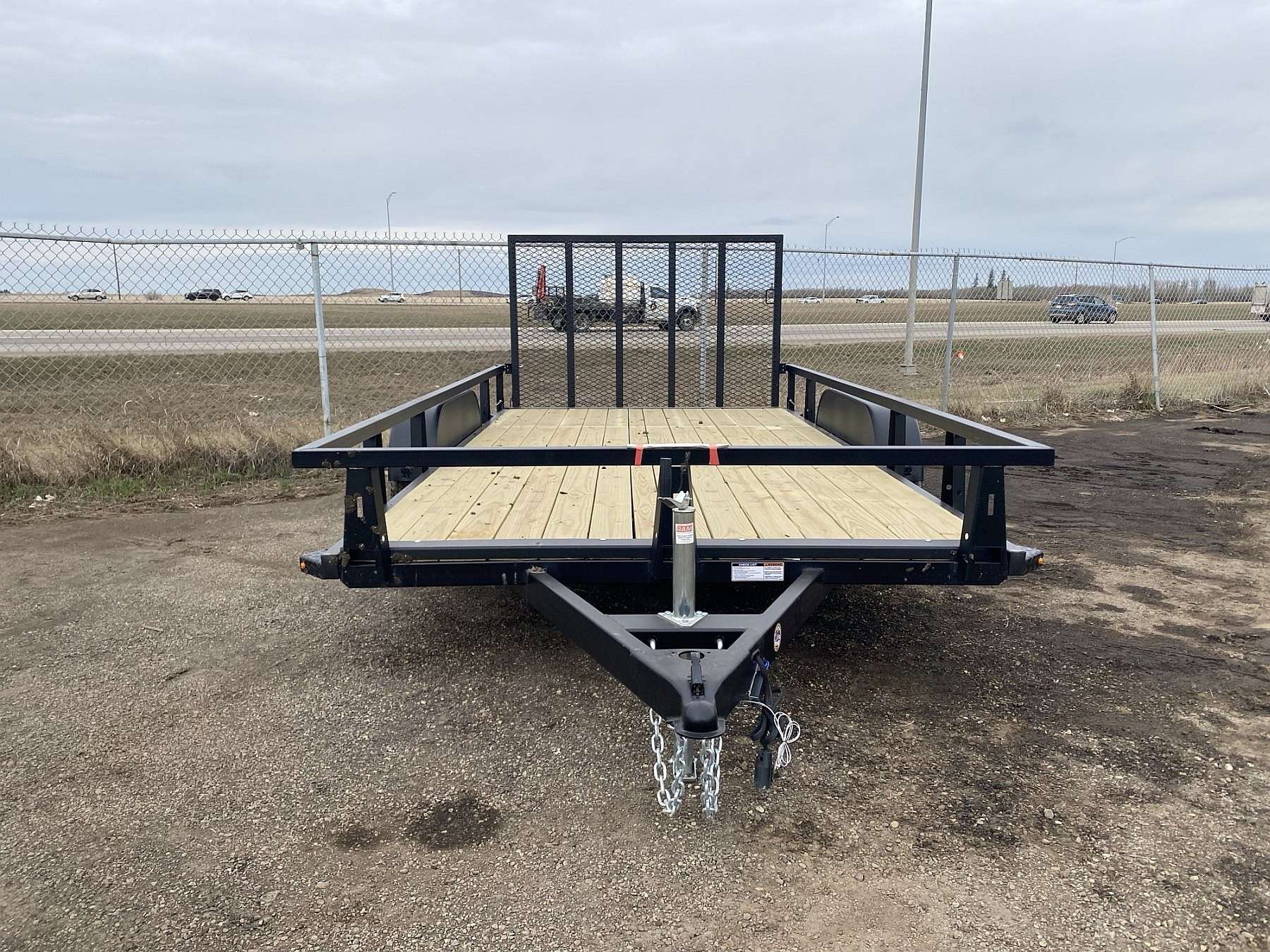 2027 HTC 7'x14' Steel Tandem Axle Utility Trailer