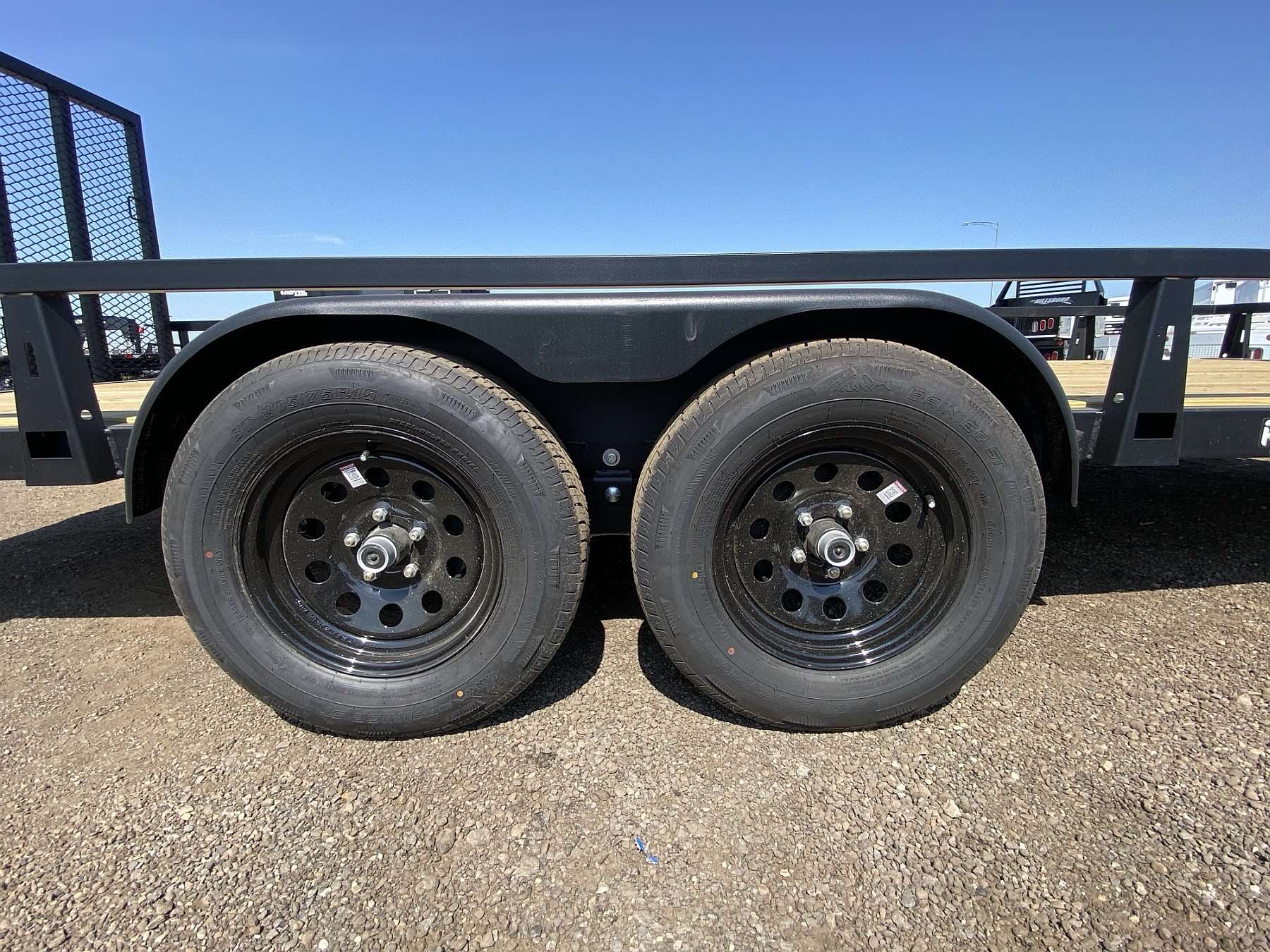 2027 HTC 7'x18' Steel Tandem Axle Utility Trailer