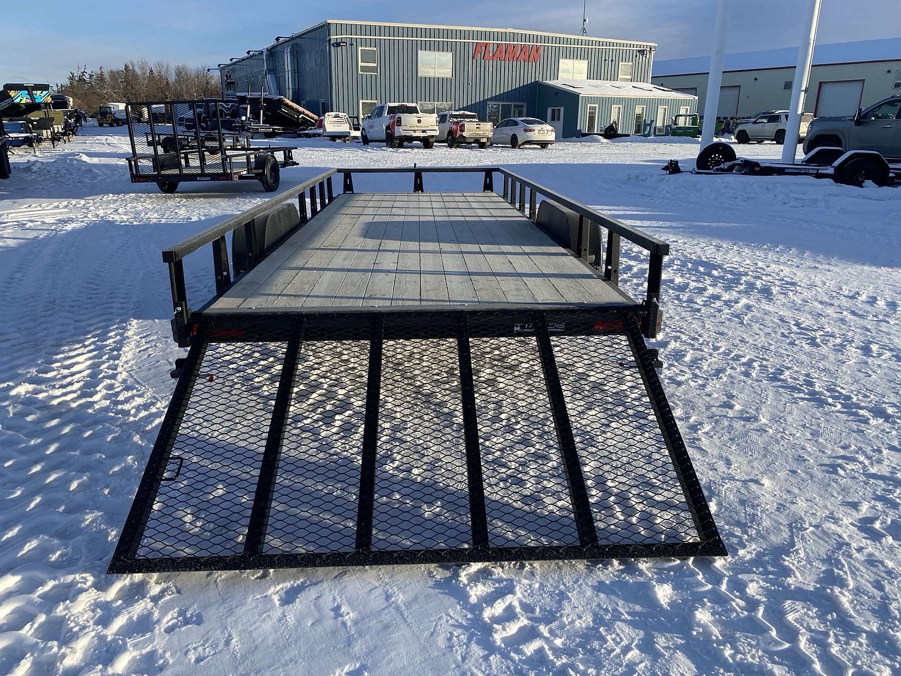 2027 HTC 7'x20' Steel Tandem Axle Utility Trailer