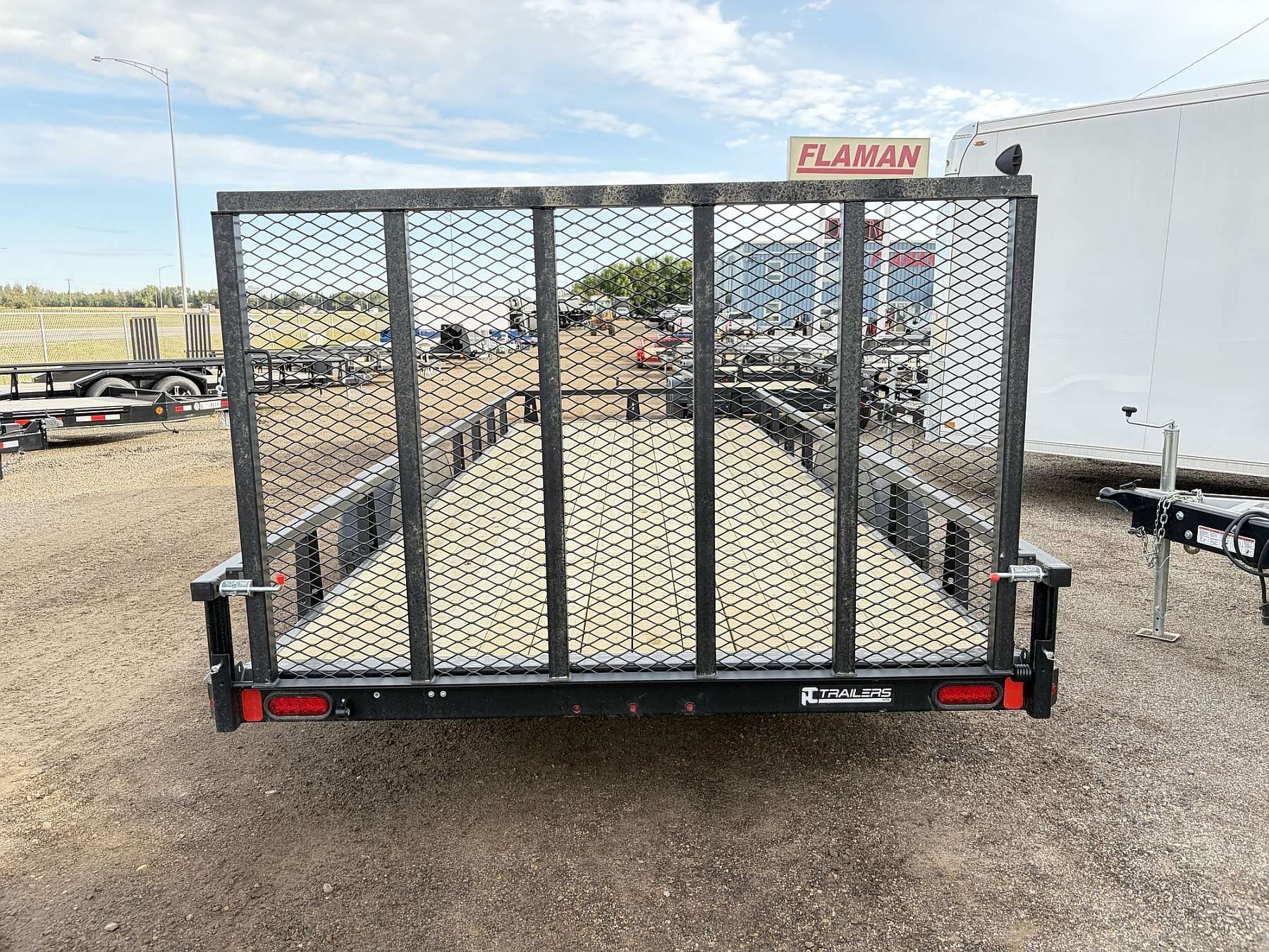 2027 HTC 7'x20' Steel Tandem Axle Utility Trailer