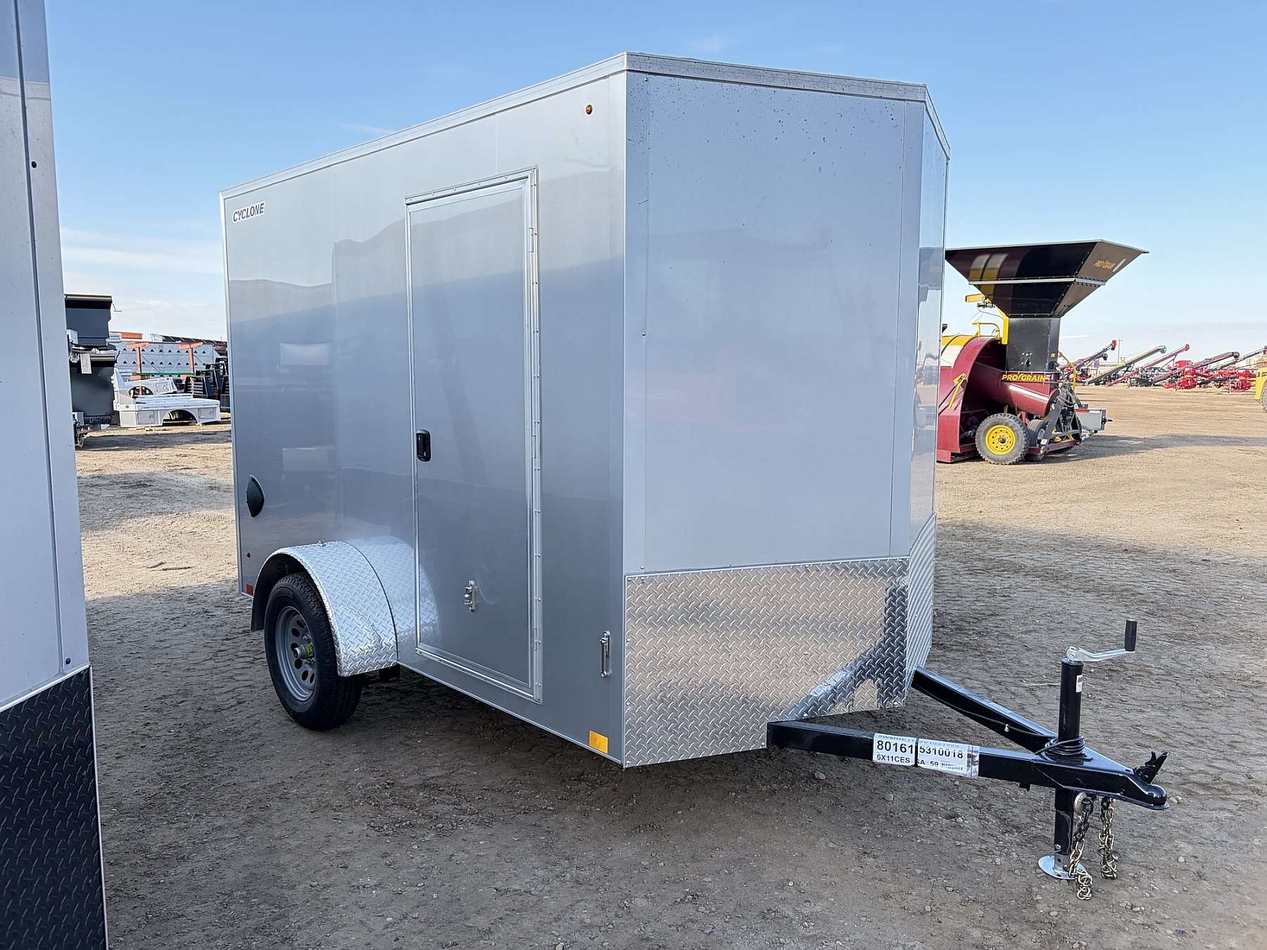 2027 Legend 6'x10' Cyclone Steel Enclosed Cargo Trailer
