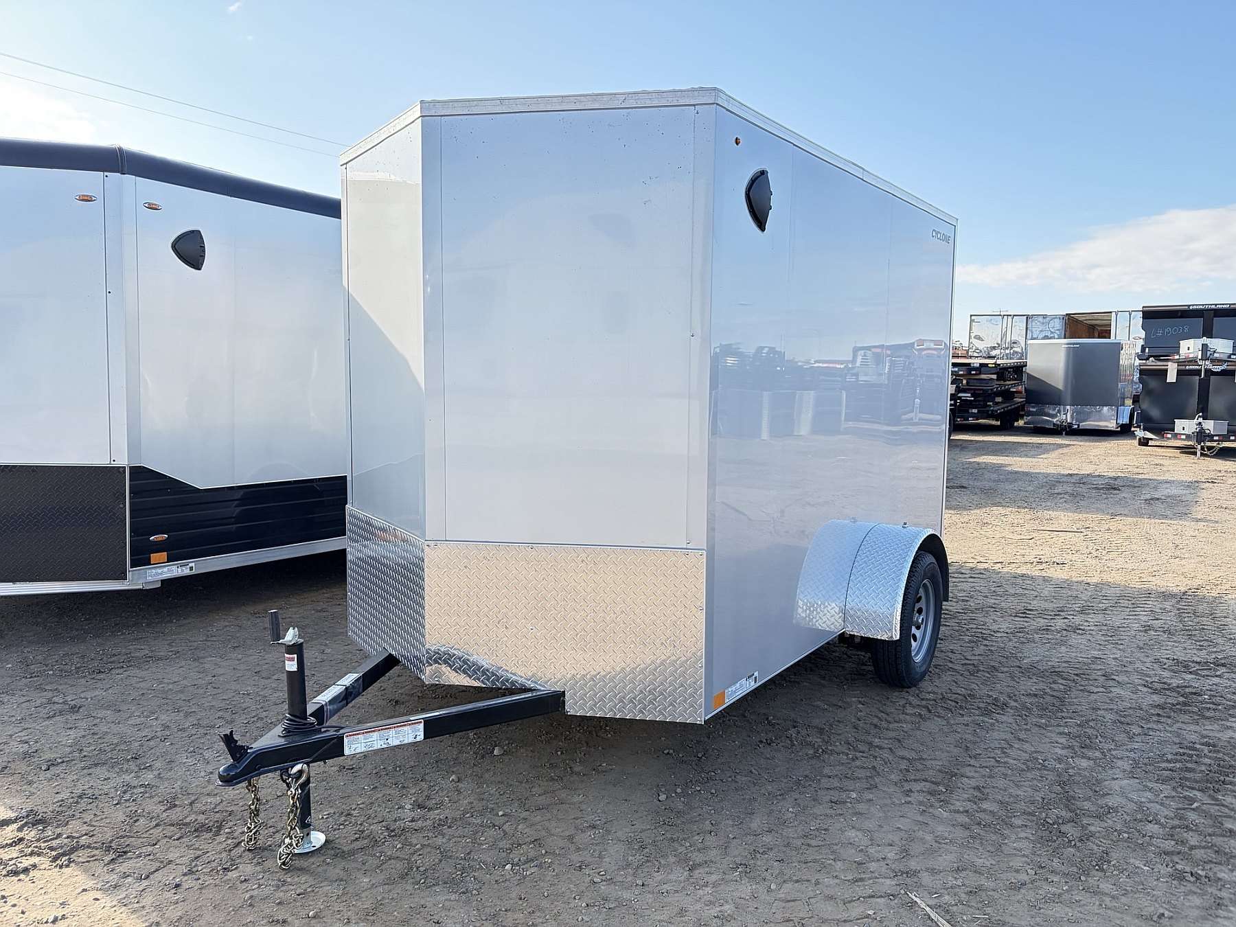 2027 Legend 6'x10' Cyclone Steel Enclosed Cargo Trailer