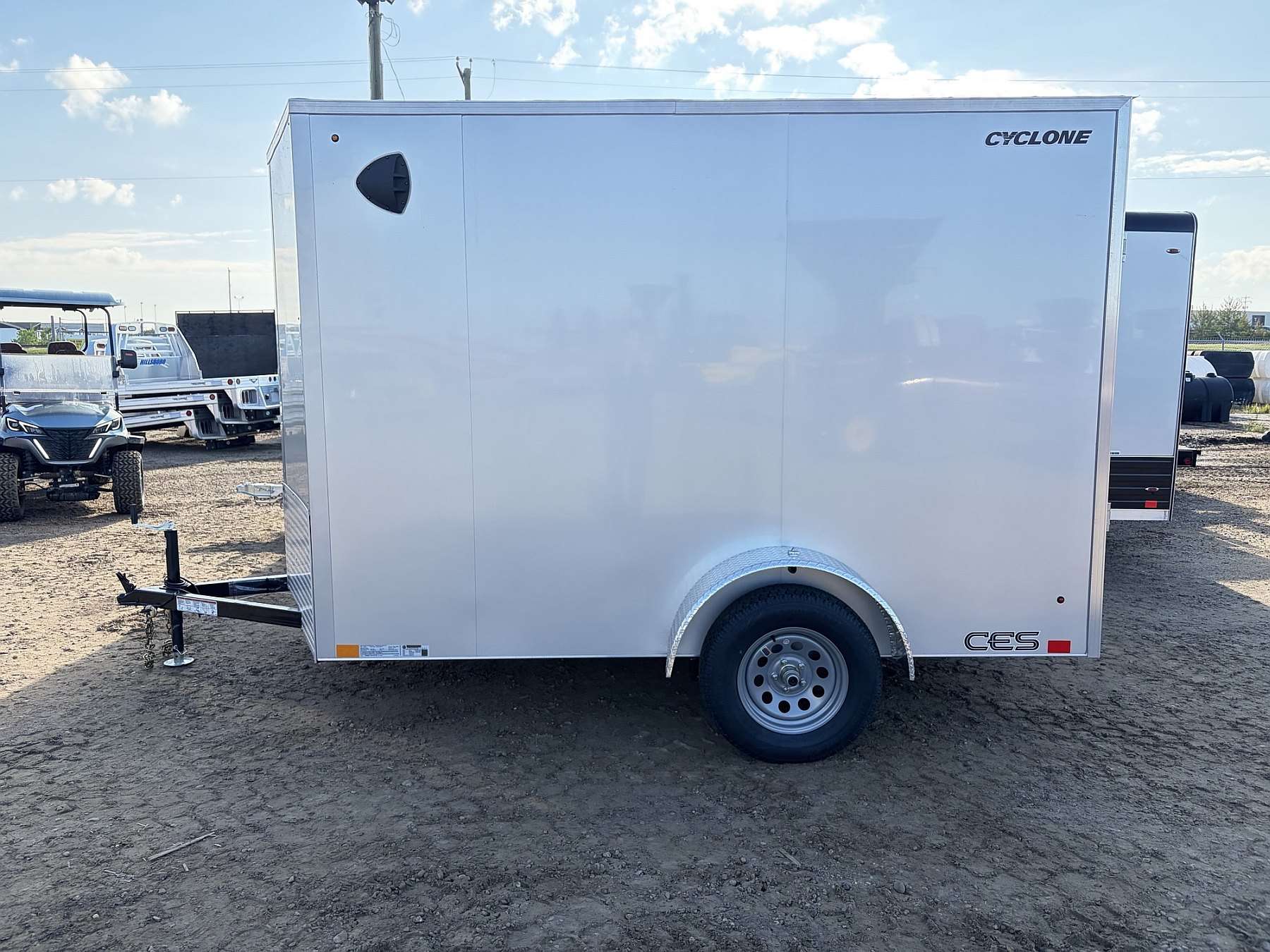 2027 Legend 6'x10' Cyclone Steel Enclosed Cargo Trailer