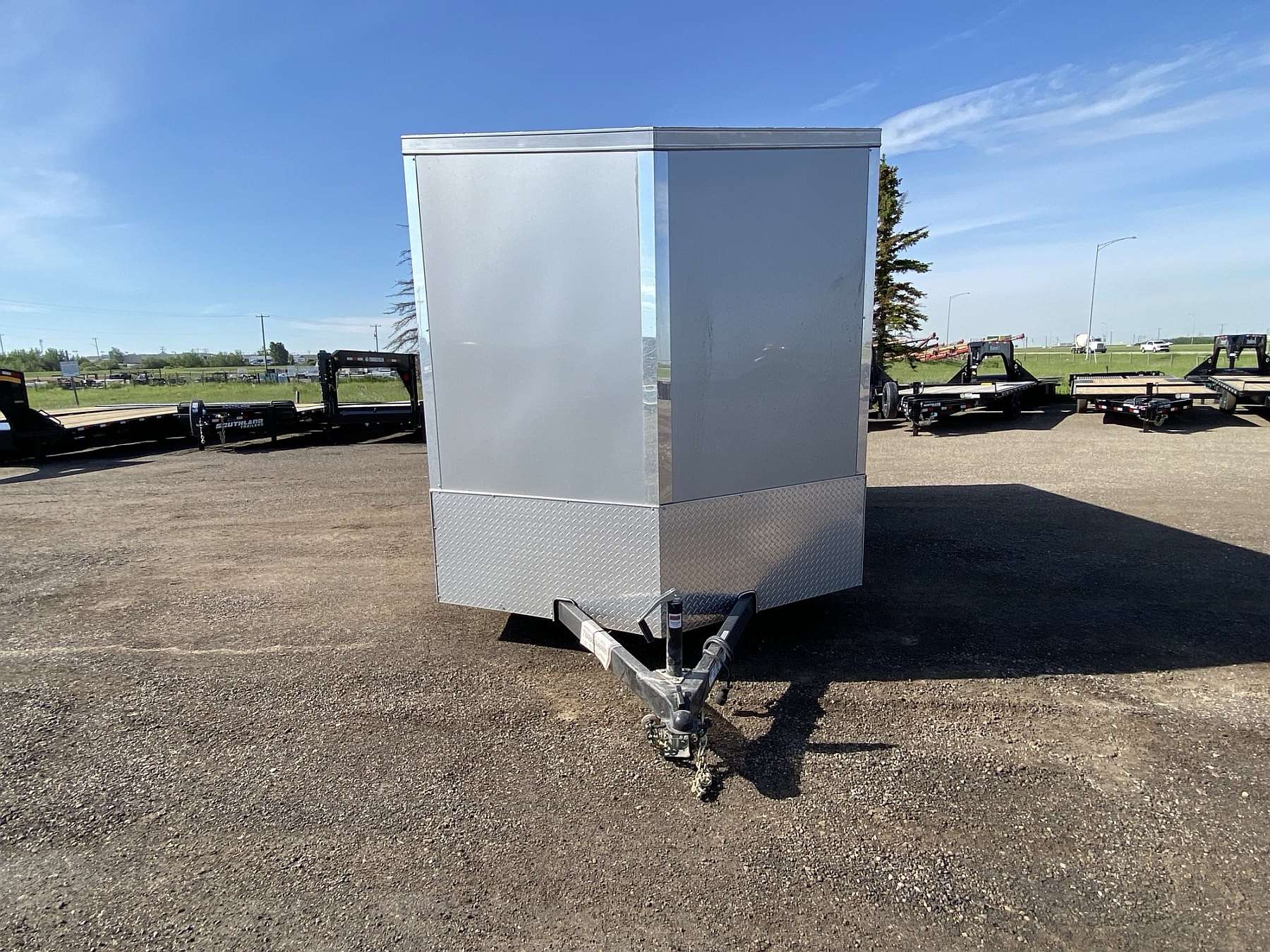 2027 Legend 7.5'x14' Cyclone Steel V-nose Enclosed Cargo