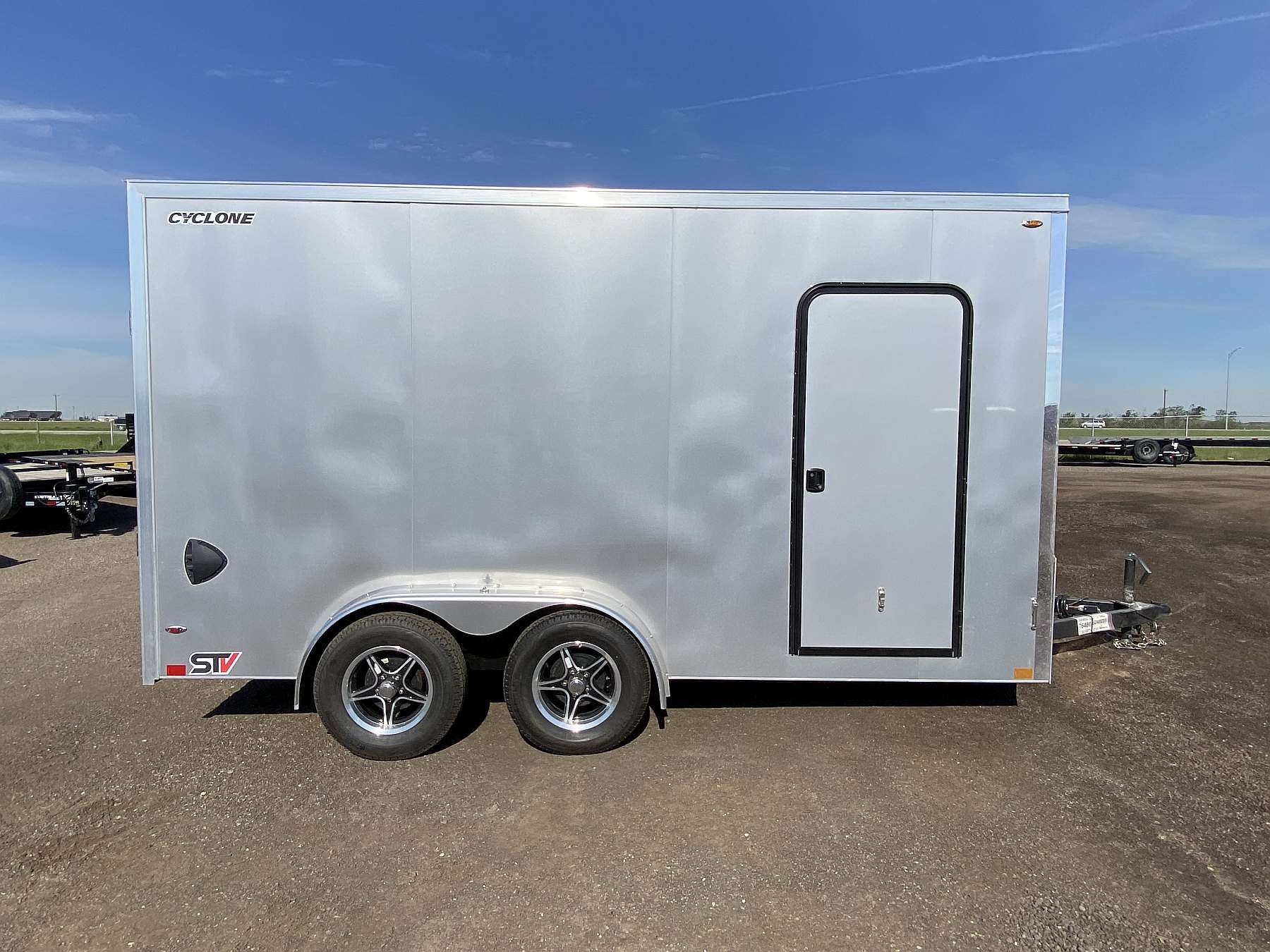 2027 Legend 7.5'x14' Cyclone Steel V-nose Enclosed Cargo