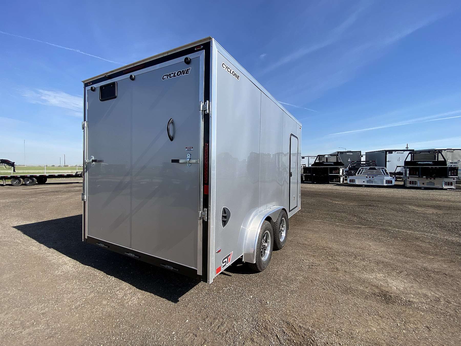 2027 Legend 7.5'x14' Cyclone Steel V-nose Enclosed Cargo