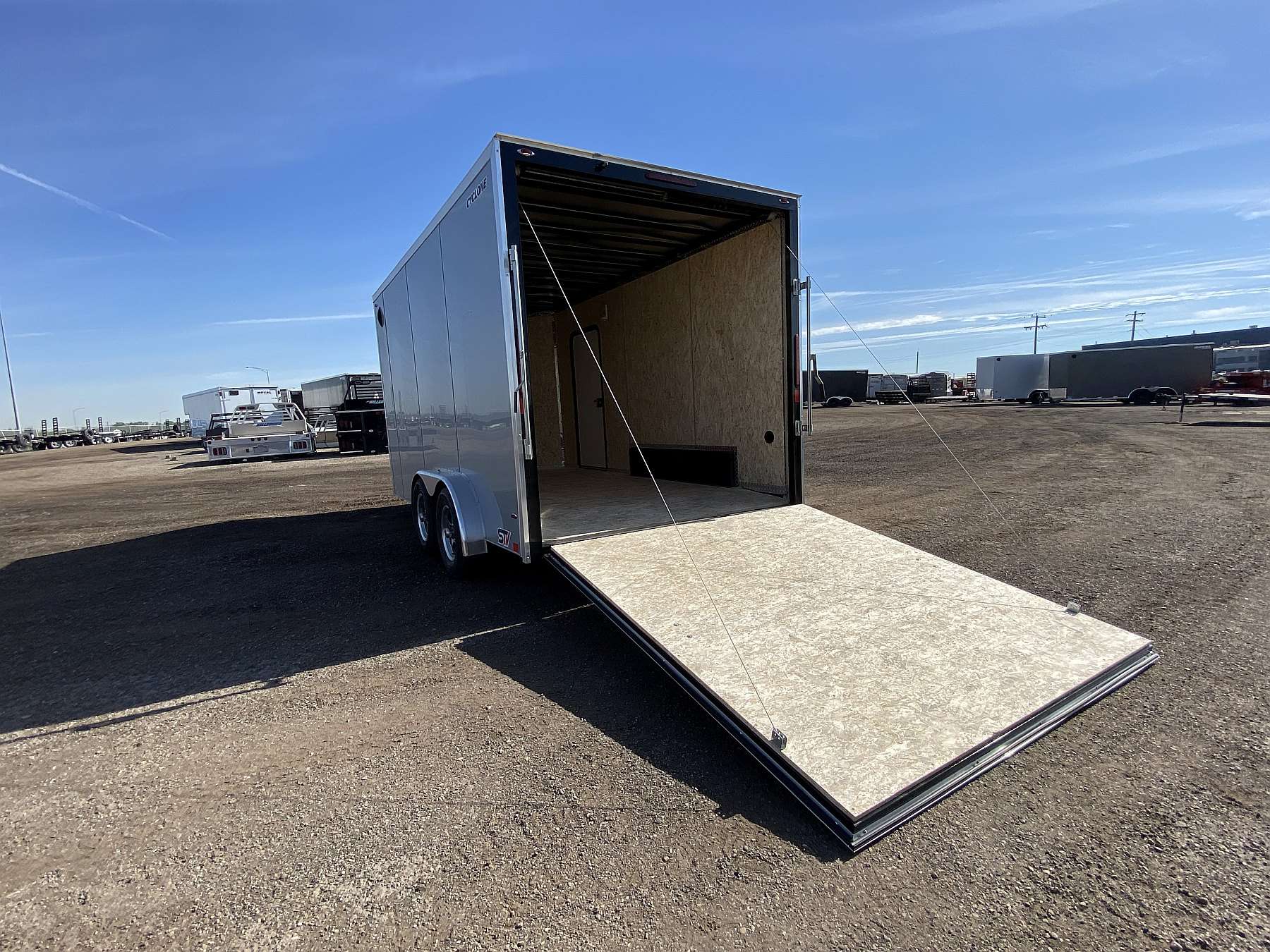 2027 Legend 7.5'x14' Cyclone Steel V-nose Enclosed Cargo