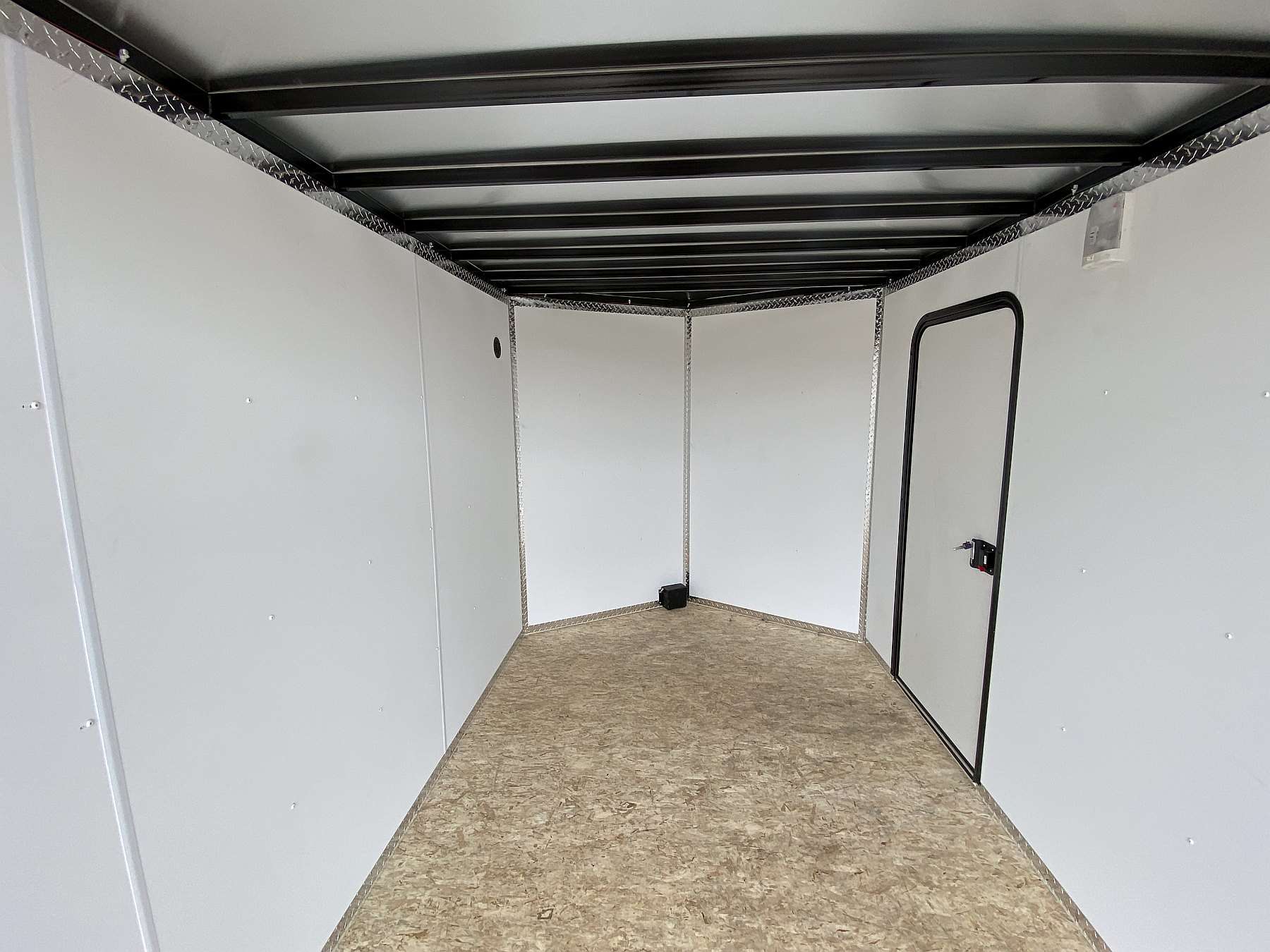 2027 Legend 7'x12' Cyclone Steel V-nose Enclosed Cargo