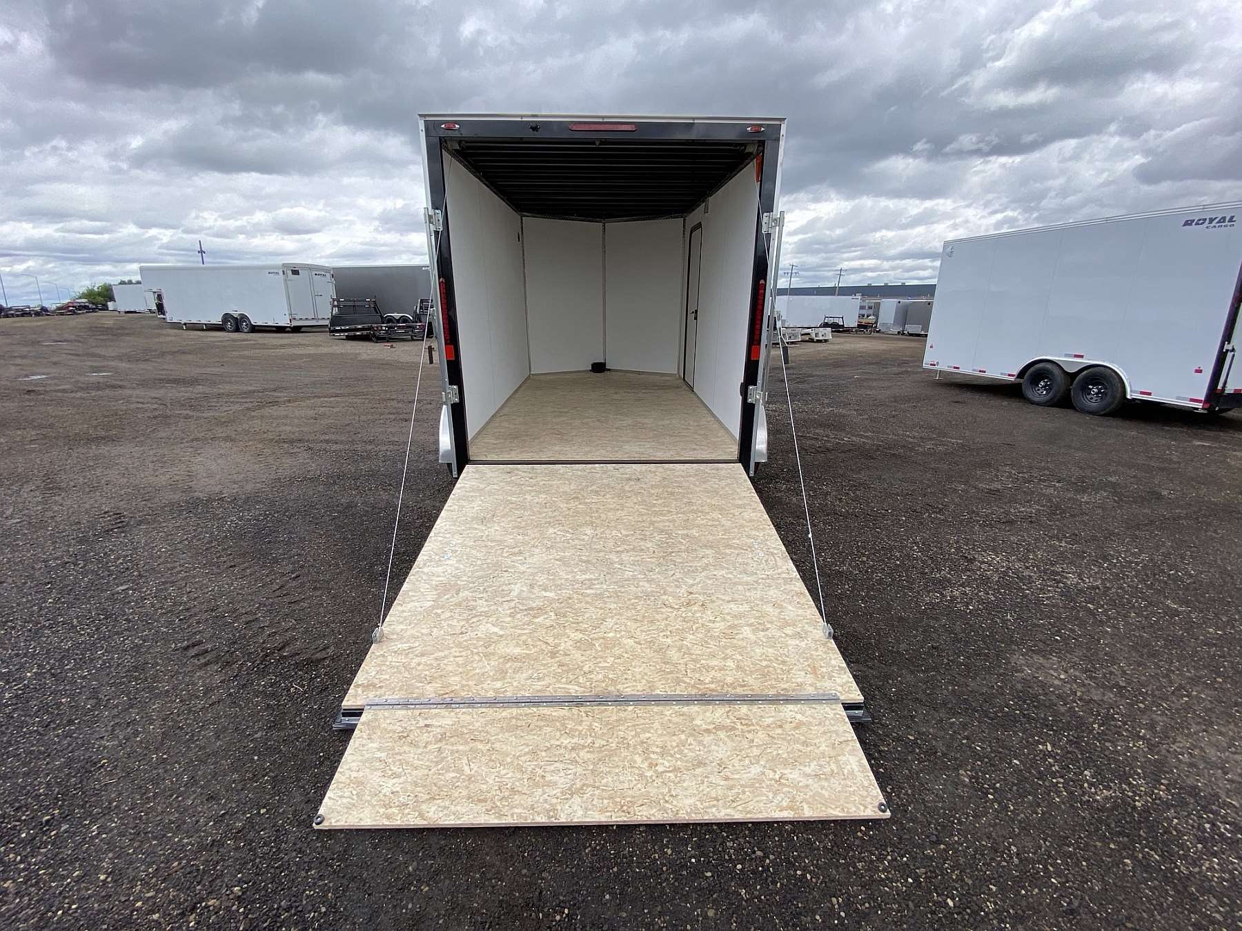 2027 Legend 7'x12' Cyclone Steel V-nose Enclosed Cargo