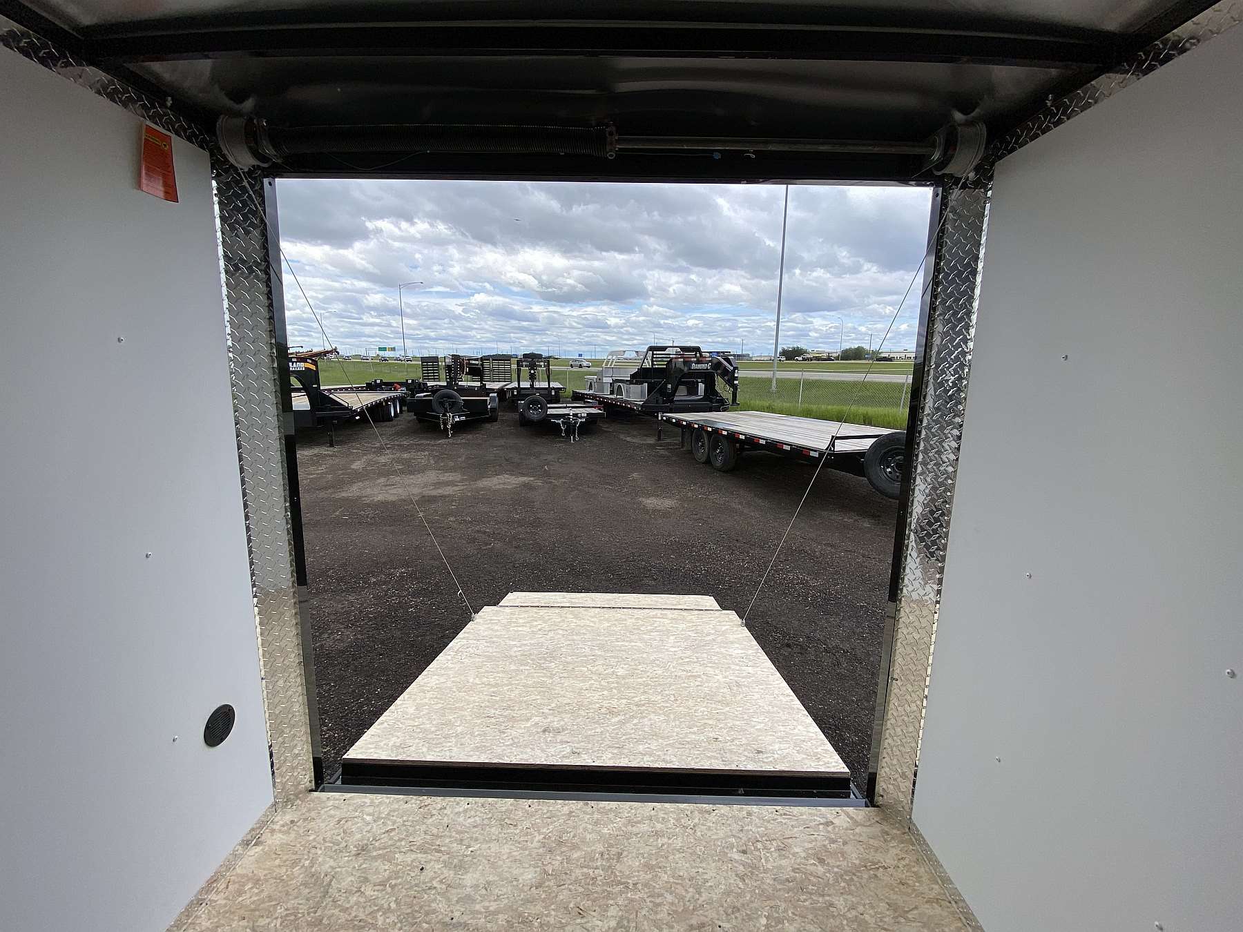 2027 Legend 7'x12' Cyclone Steel V-nose Enclosed Cargo