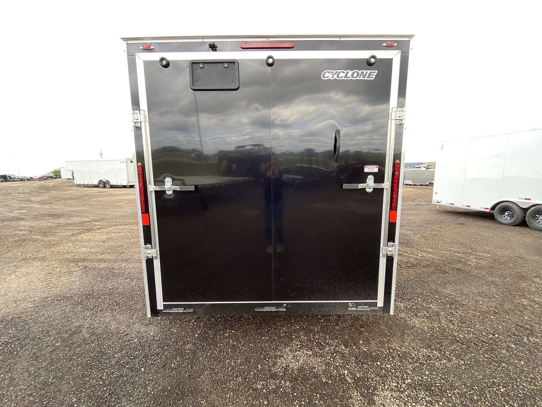 2027 Legend 7'x12' Cyclone Steel V-nose Enclosed Cargo