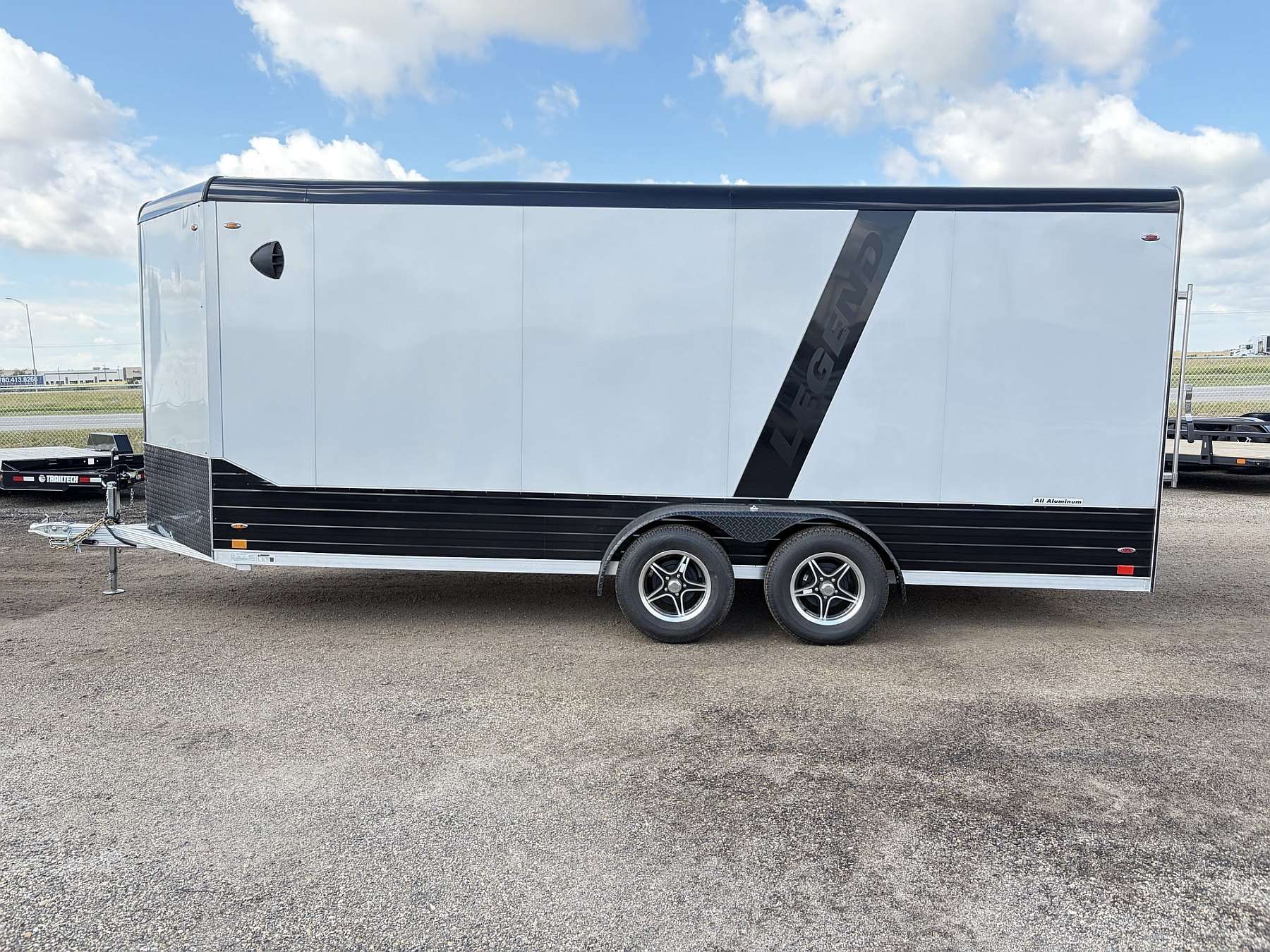 2027 Legend Deluxe Aluminum 7'x18' Cargo Trailer