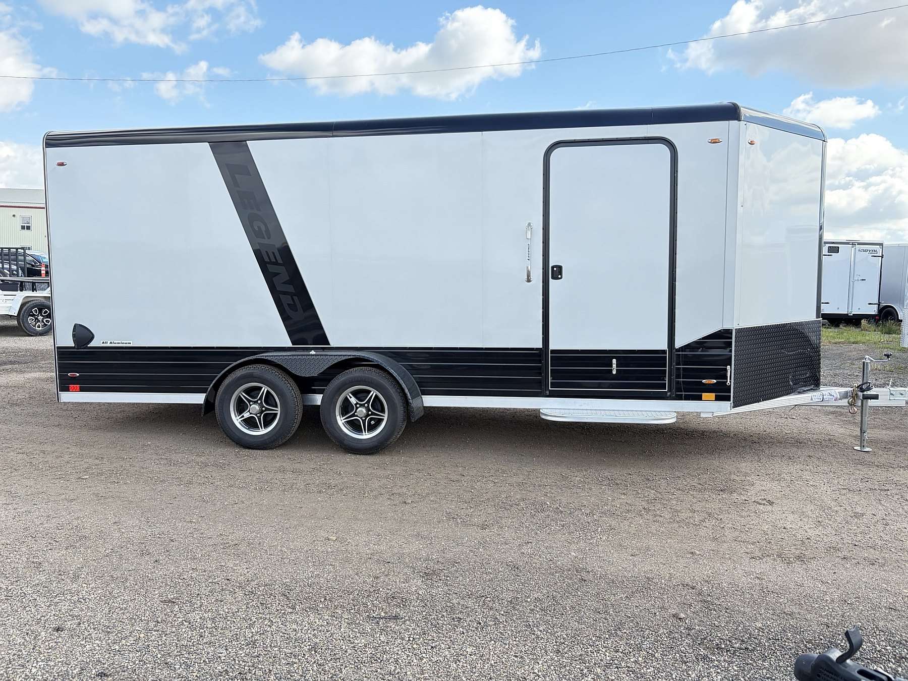 2027 Legend Deluxe Aluminum 7'x18' Cargo Trailer